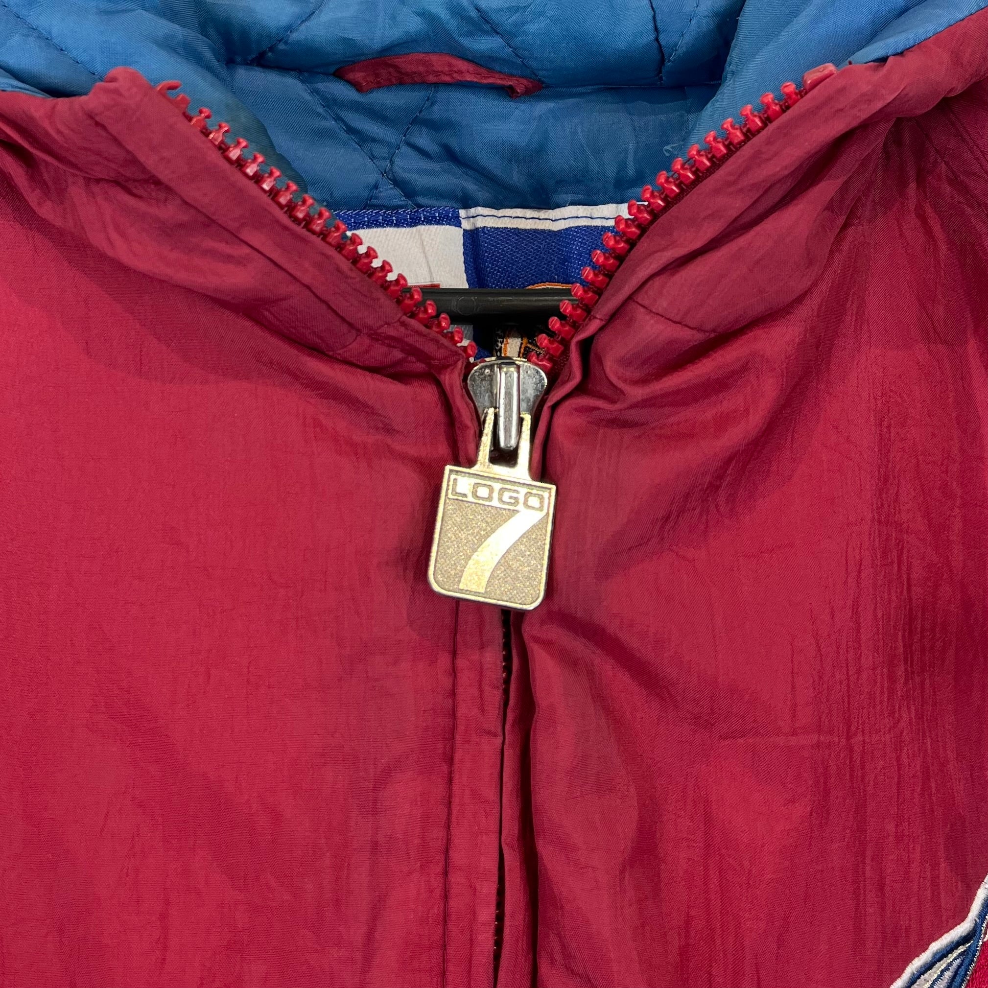 Logo 7 NHL Colorado Avalanche Vintage Hooded Winterjacke XL - Vinverse