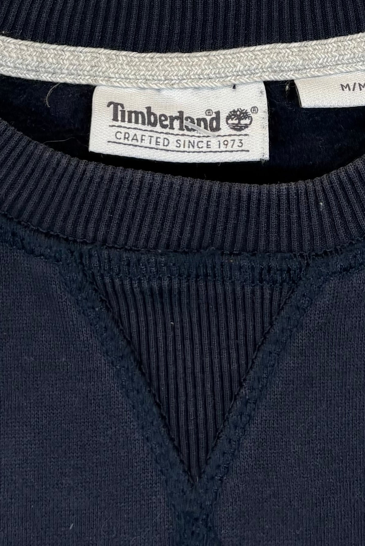 Timberland Sweater bestickt Marineblau M - Vinverse