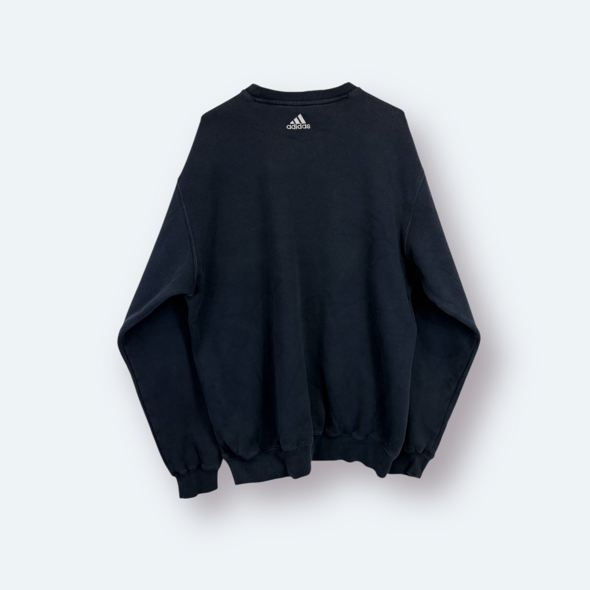 Adidas 2005 Small Logo Sweater Marineblau L - Vinverse