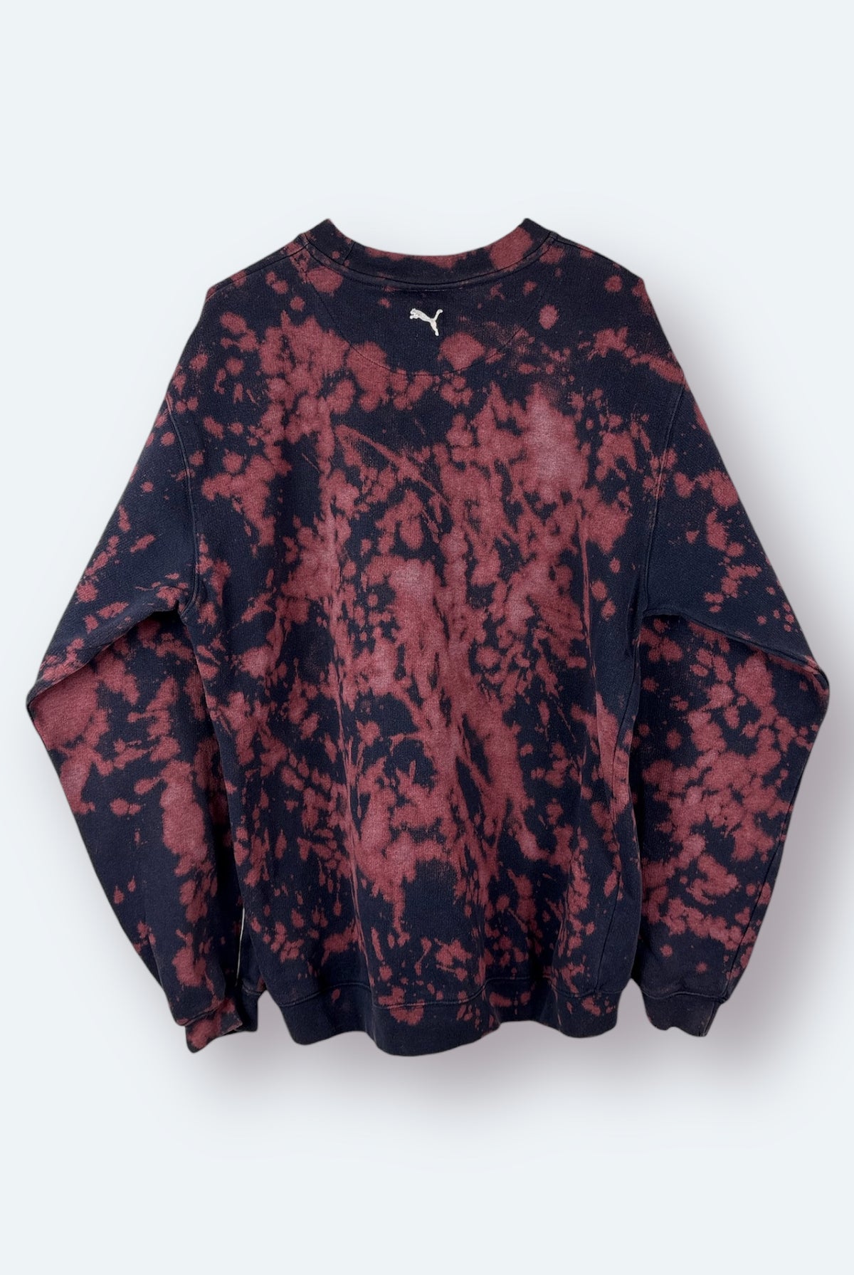 Puma 90s Re:Bleach Vintage Sweater Big Logo M - Vinverse