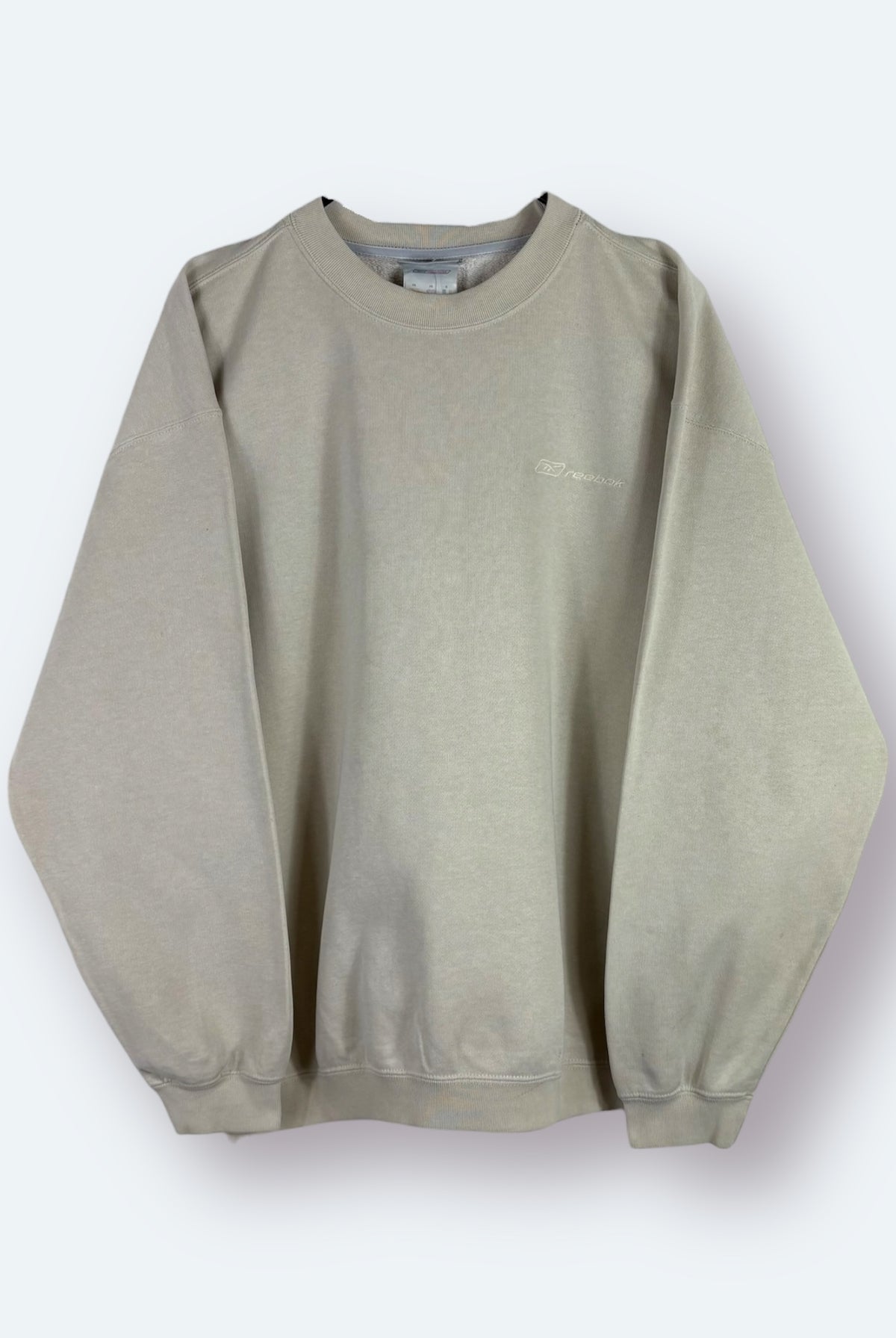 Reebok 2000s Sweater Beige M - Vinverse