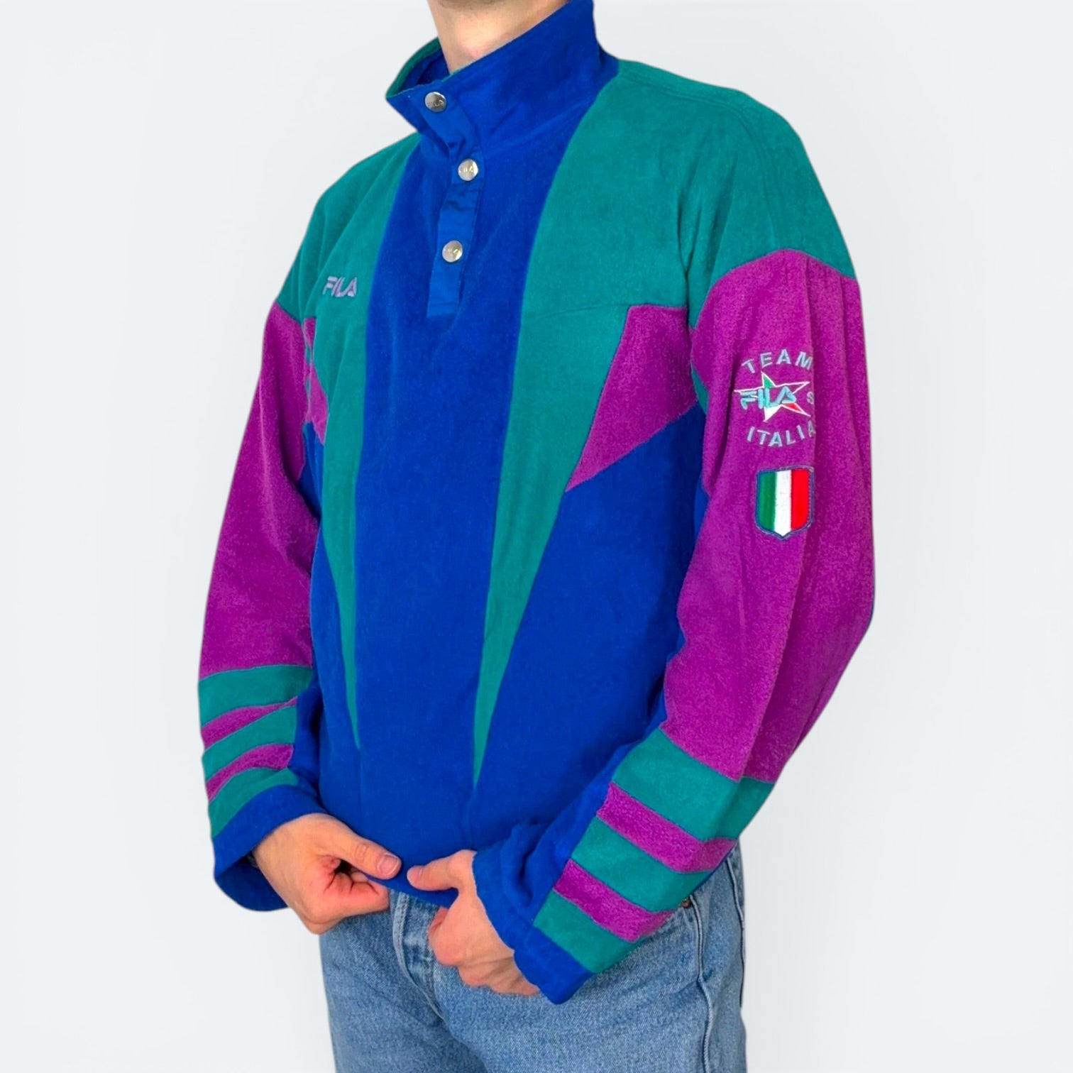 Fila Vintage Fleece Blau L (TITELBILD) - Vinverse