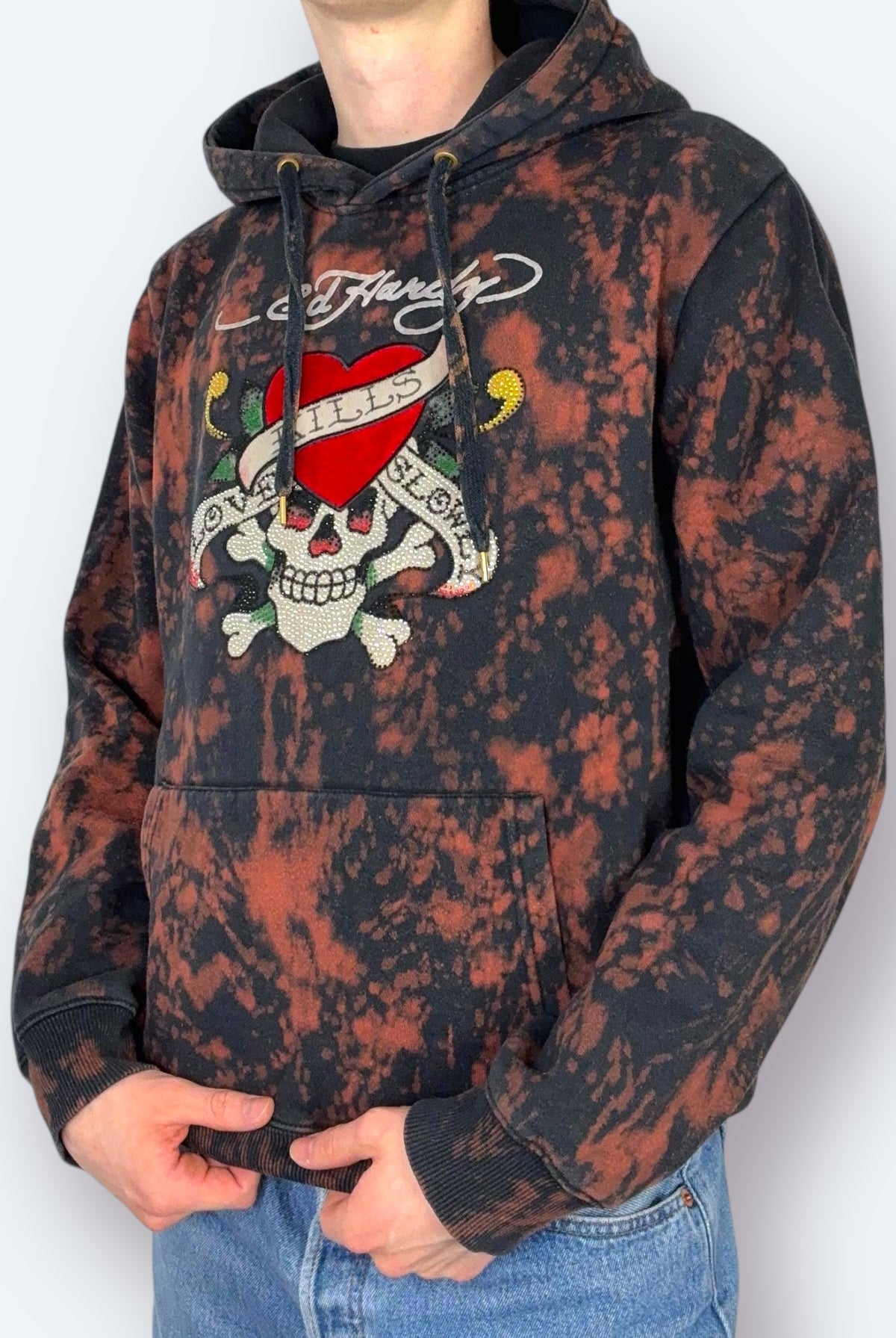 Ed Hardy Hoodie Re:Bleach M - Vinverse
