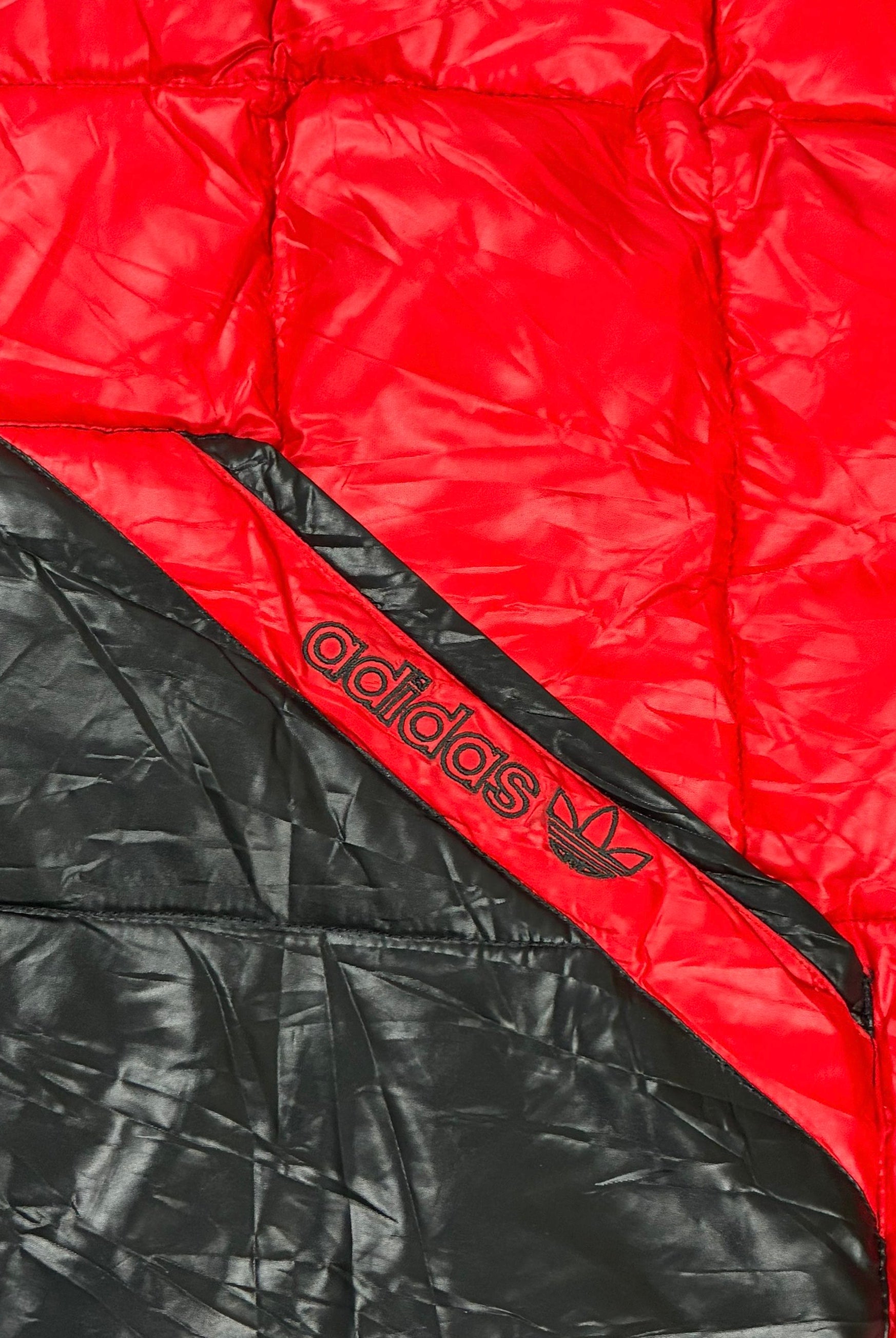 Adidas y2k Puffer Weste 2003 Rot 3XL - Vinverse