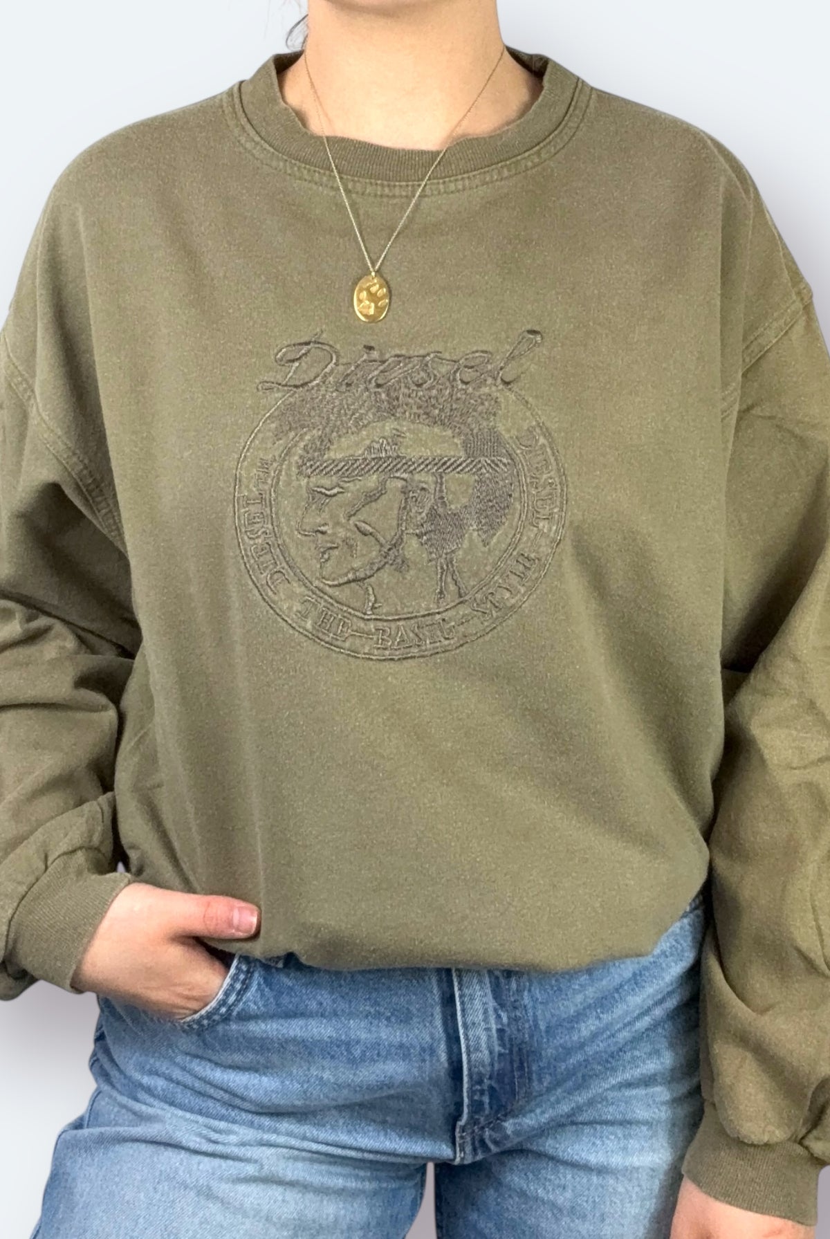 Diesel Vintage Sweater Braun S - Vinverse
