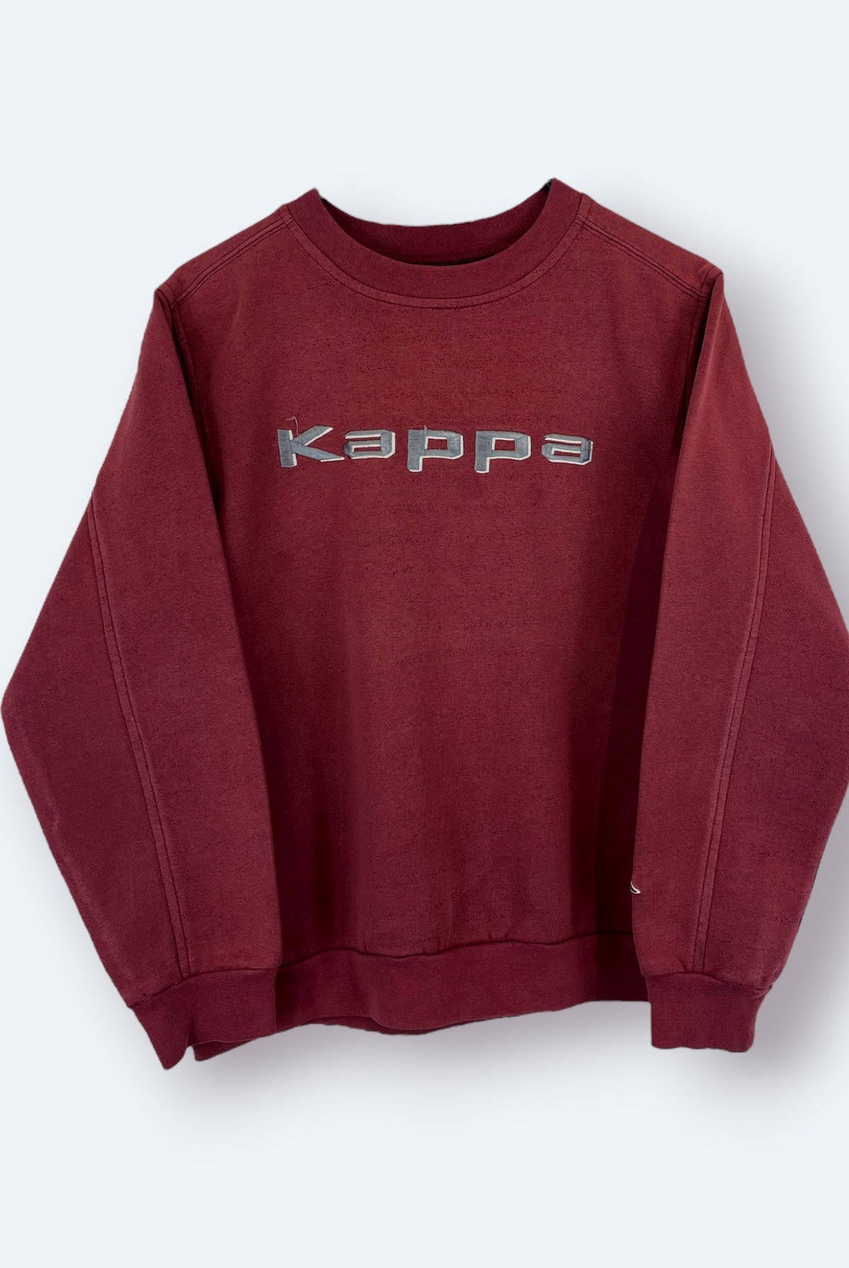 Kappa 90s Vintage Sweater Weinrot XS - Vinverse