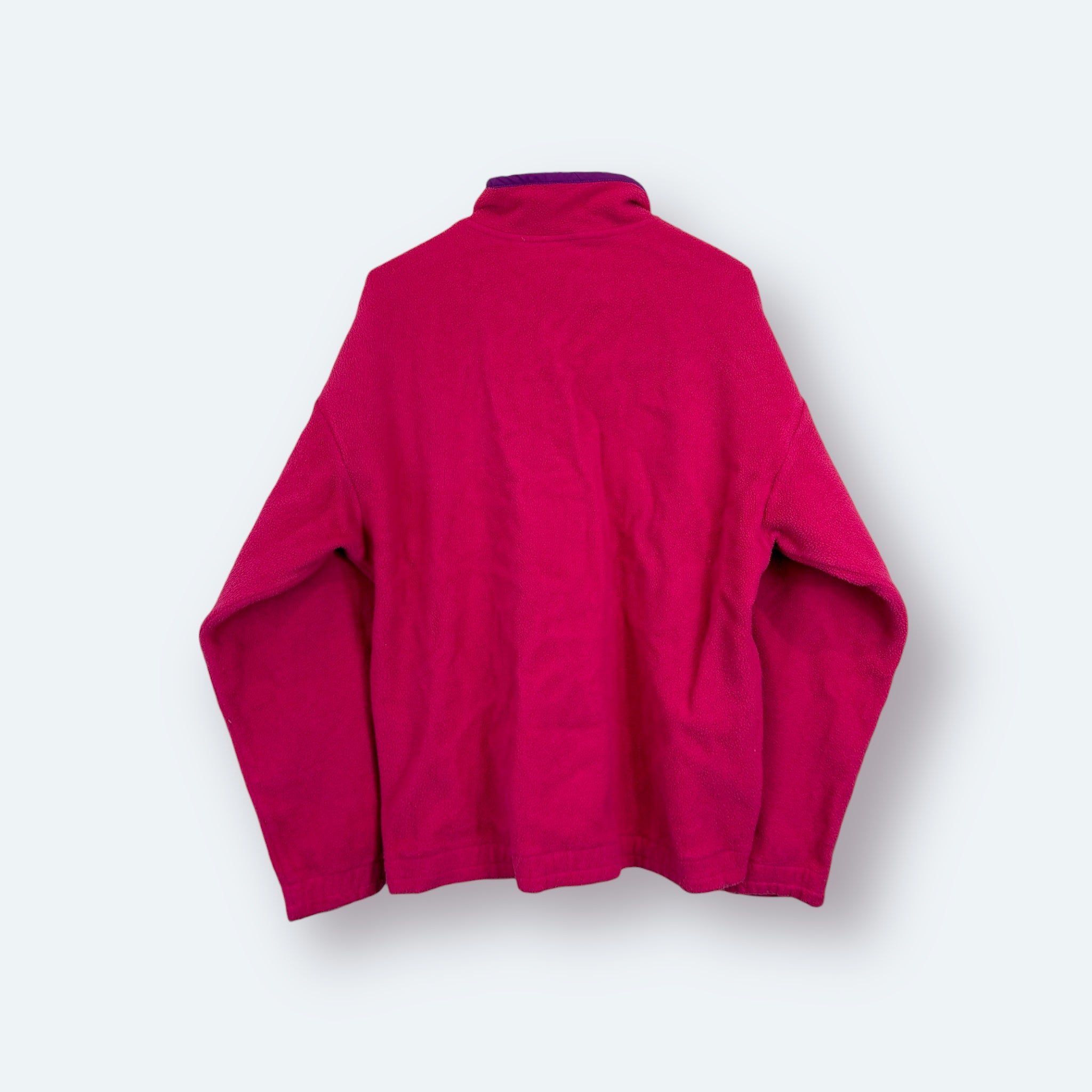 Fila Magic Line 90s Vintage Fleece Sweater Pink L - Vinverse