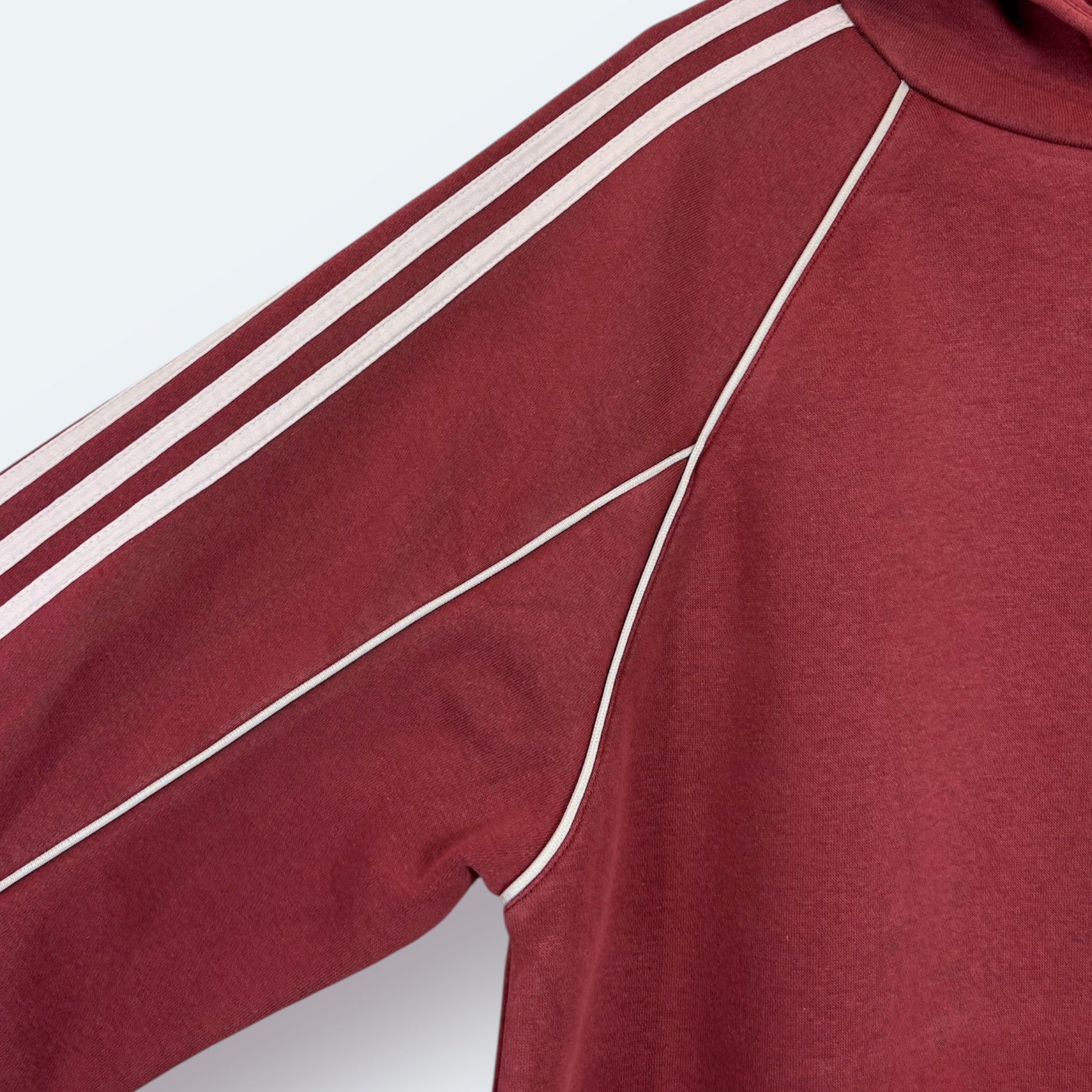 Adidas Trefoil Retro Hoodie Rot S - Vinverse