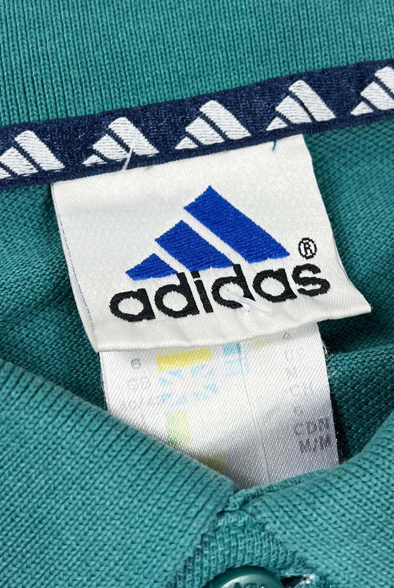 Adidas Vintage Polo Shirt Grün M - Vinverse