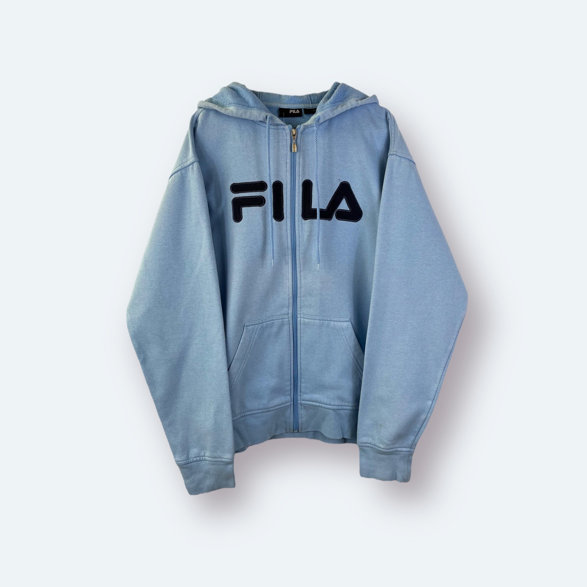 Fila Vintage Zipper Big Logo L - Vinverse