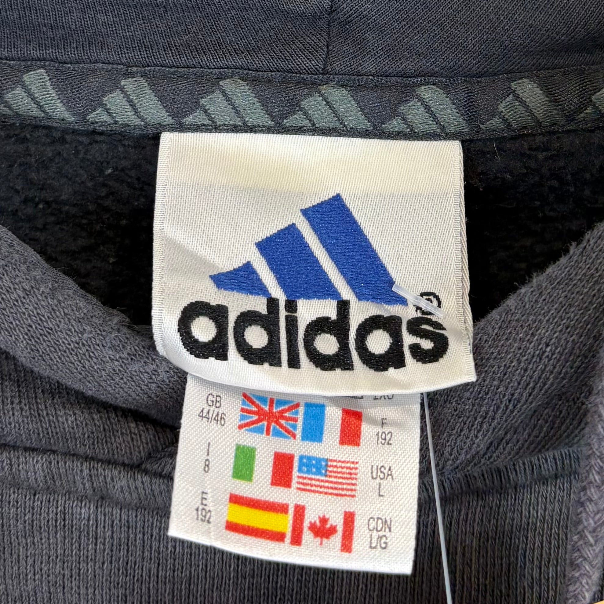 Adidas Hoodie Schwarz aus 2000 L - Vinverse