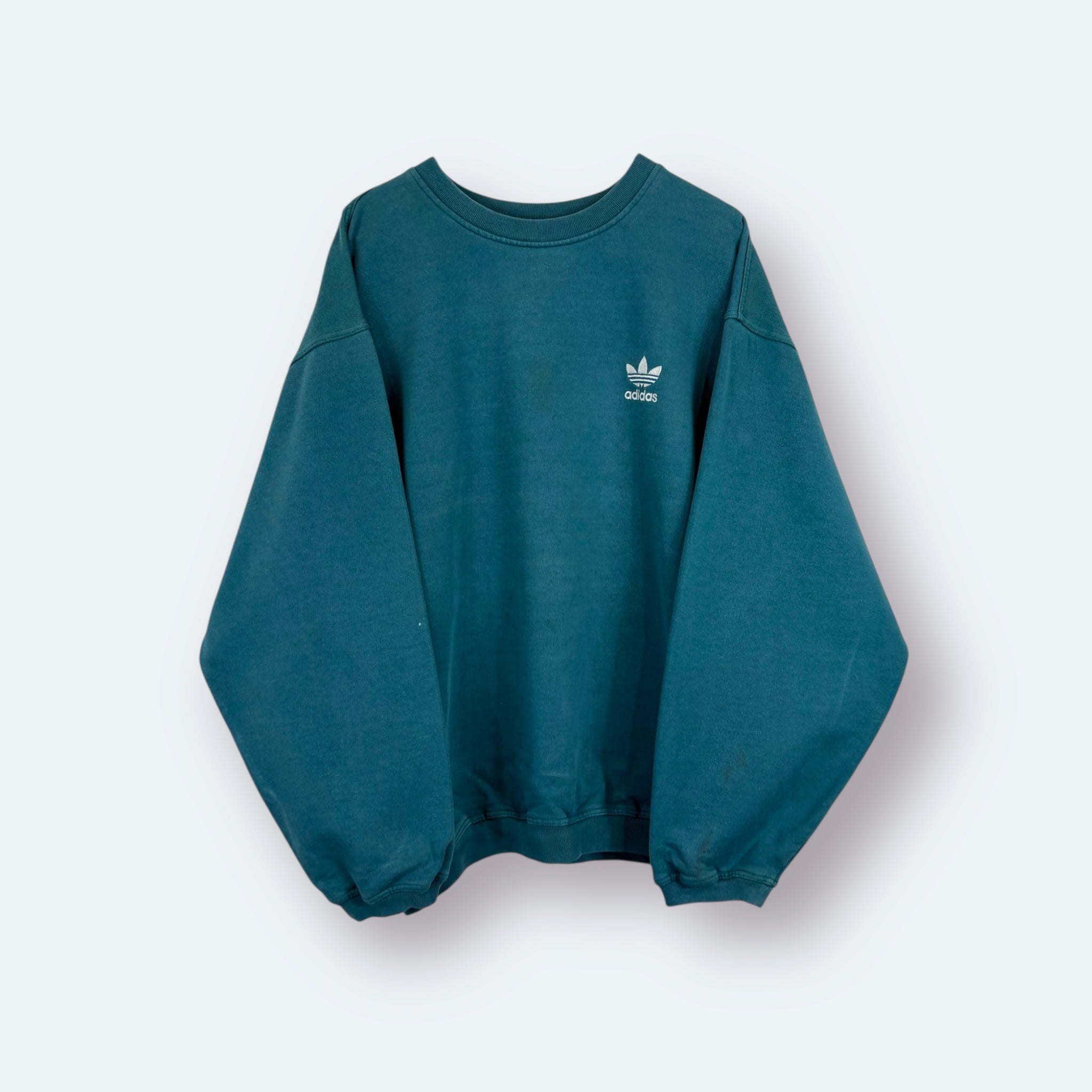 Adidas 90s Vintage Trefoil Sweater L - Vinverse