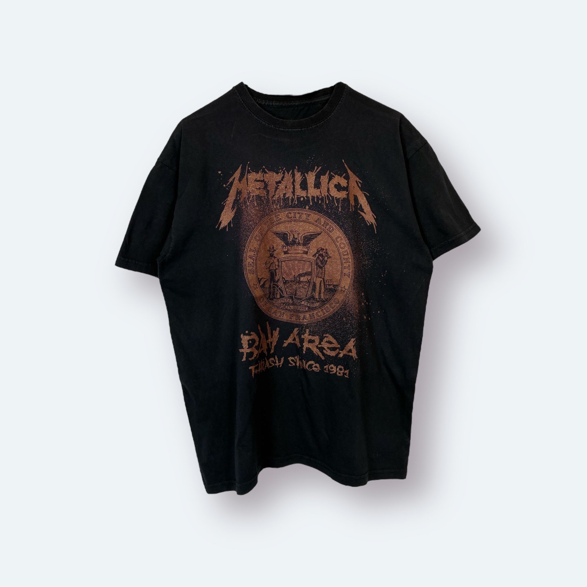 Metallica Printed Band Tee L - Vinverse