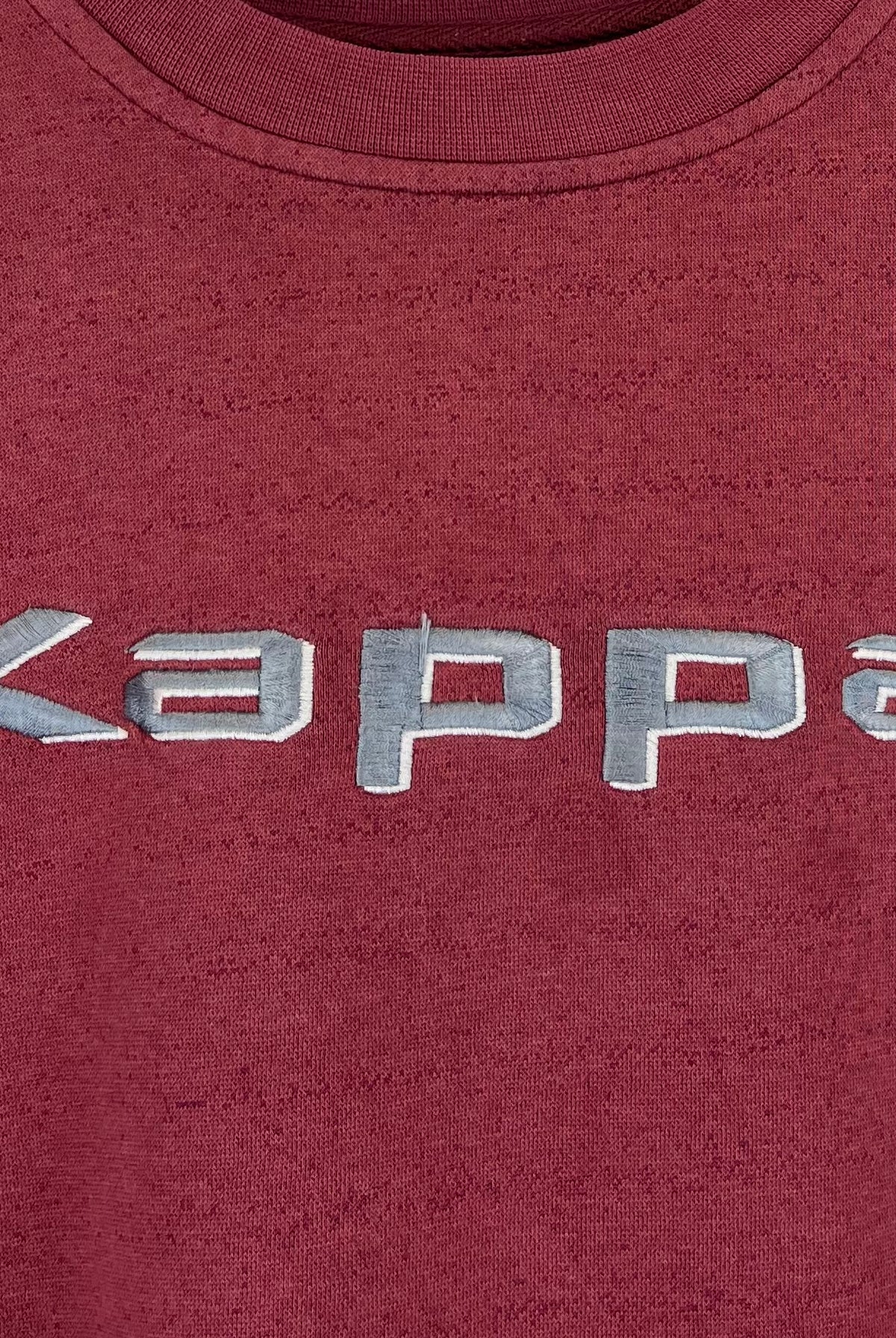 Kappa 90s Vintage Sweater Weinrot XS - Vinverse