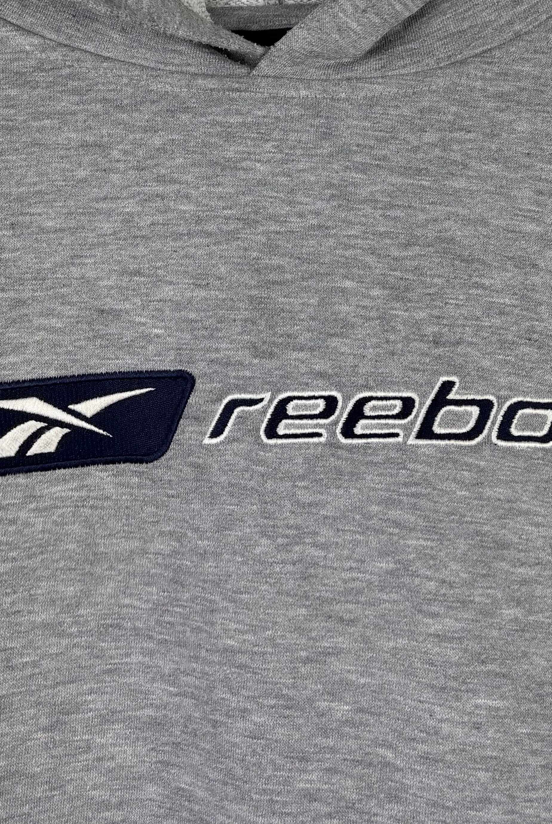 Reebok Hoodie Big Logo Grau S - Vinverse