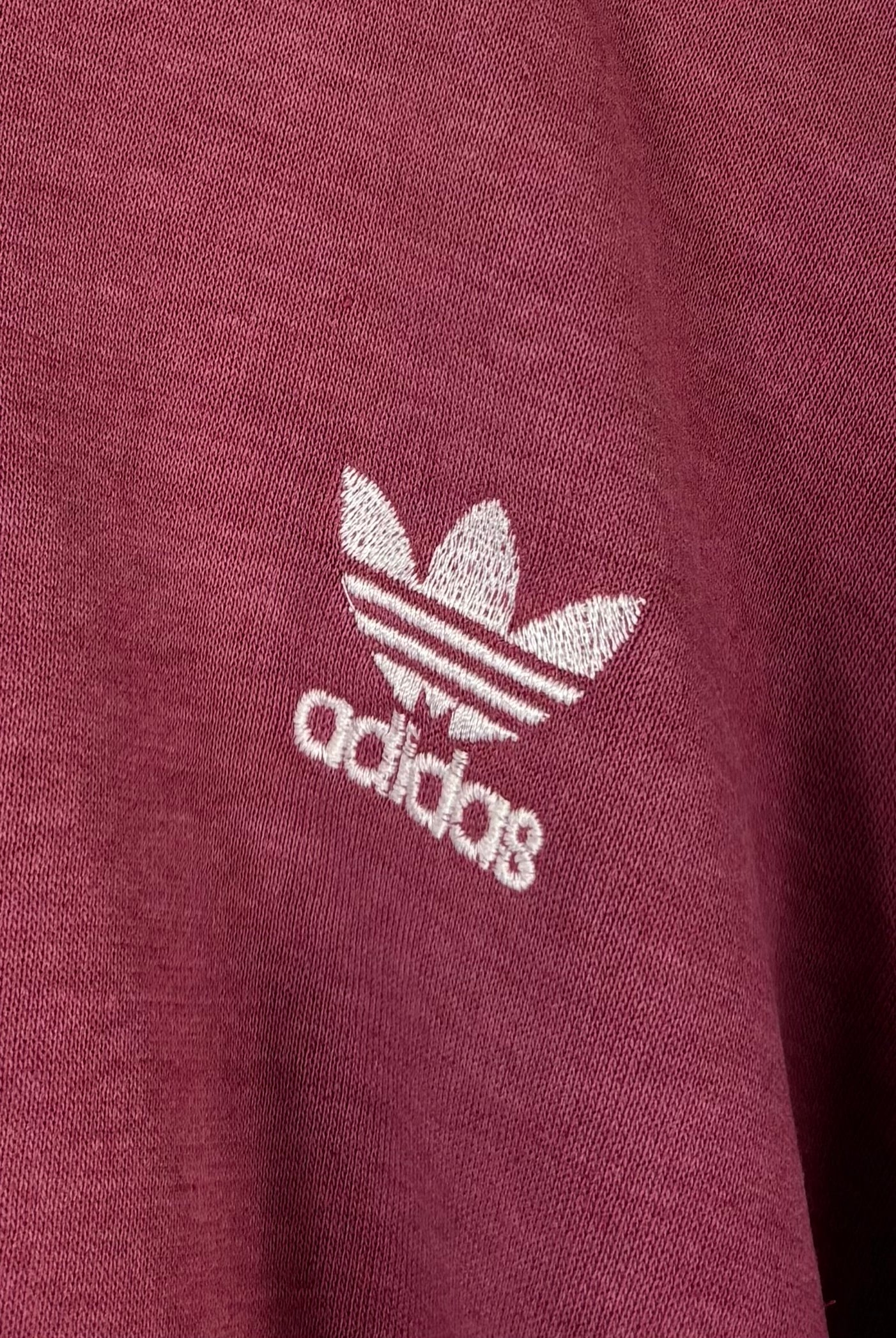 Adidas Vintage Sweater Rot S - Vinverse