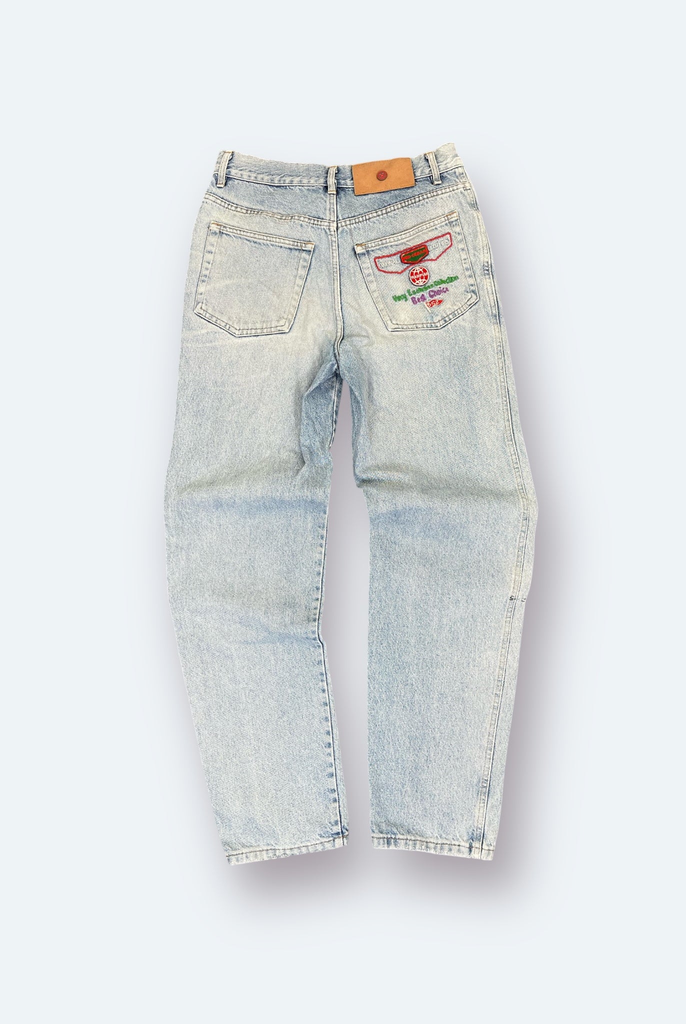 Embroidered Jeans Wampum Hose 48 - Vinverse
