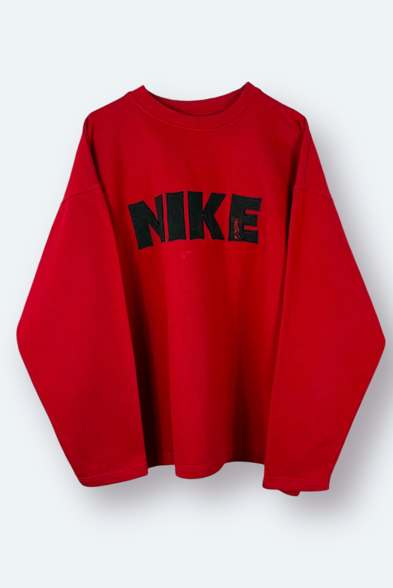 Nike Vintage Sweater seltenes Tag Rot L - Vinverse