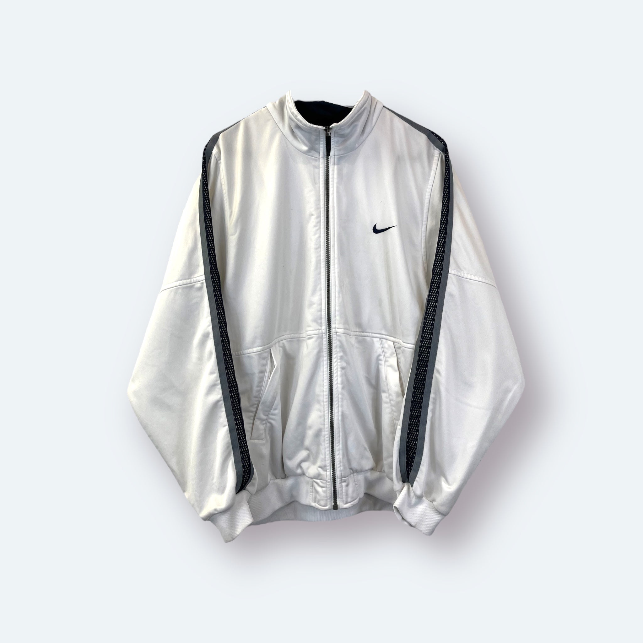 Nike 90er Trainingsjacke bestickt M - Vinverse