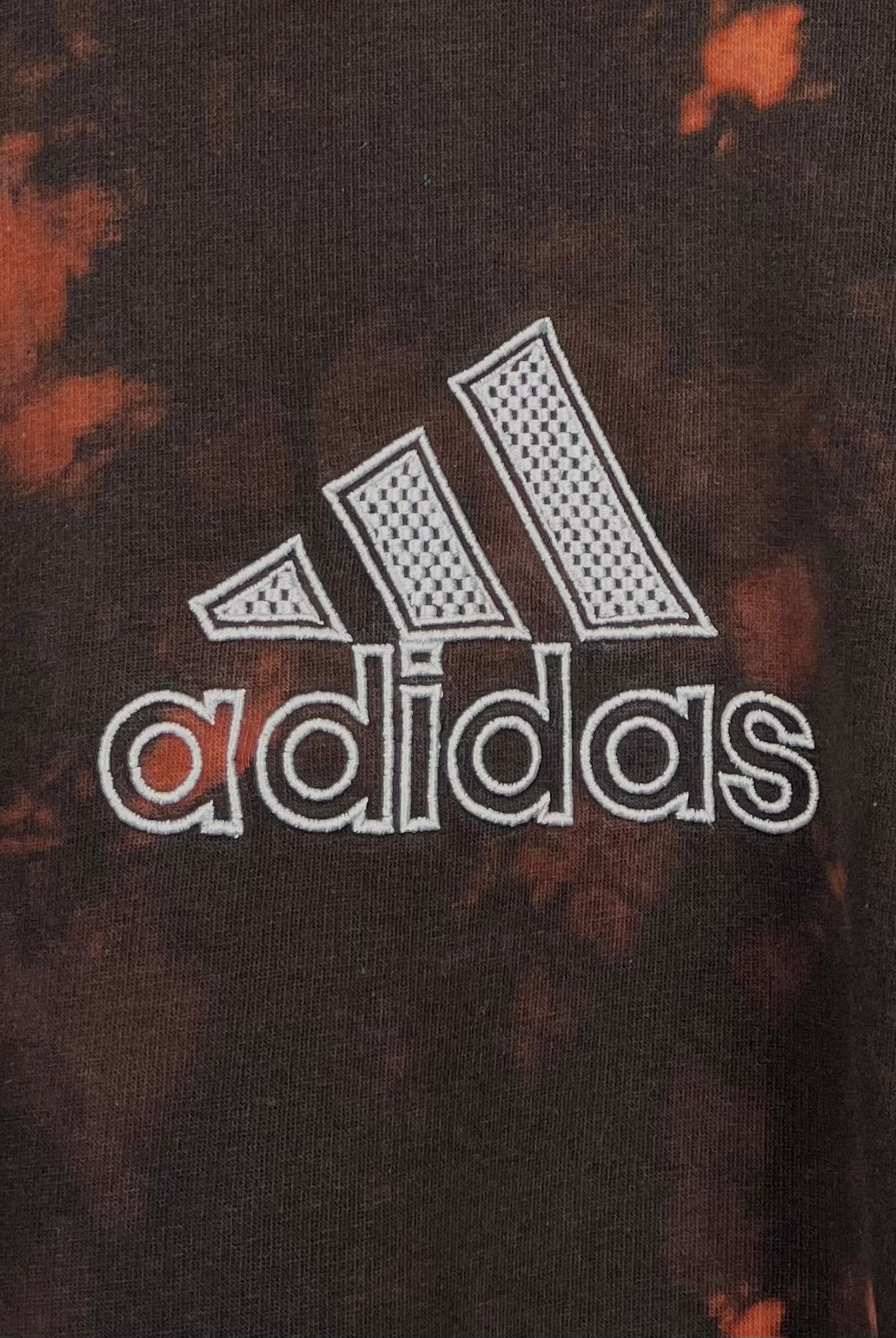 Adidas Big Logo Sweater 2004 Bleach Schwarz M - Vinverse