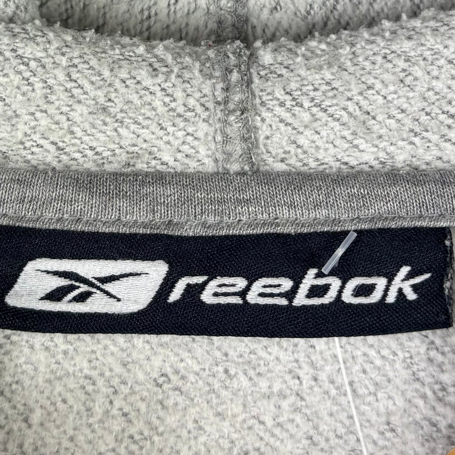 Reebok Hoodie Big Logo Grau S - Vinverse