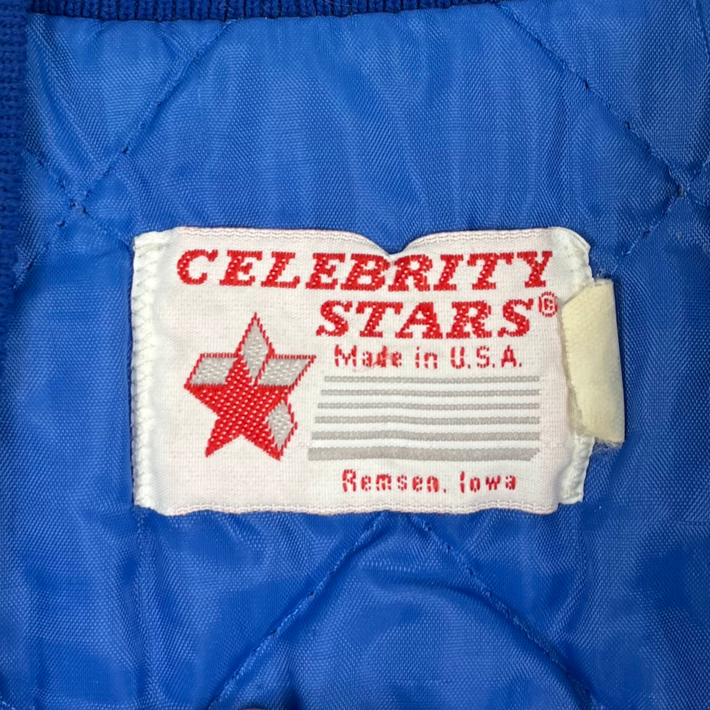 Vintage Varsity Satin Jacke CDK bestickt XL - Vinverse