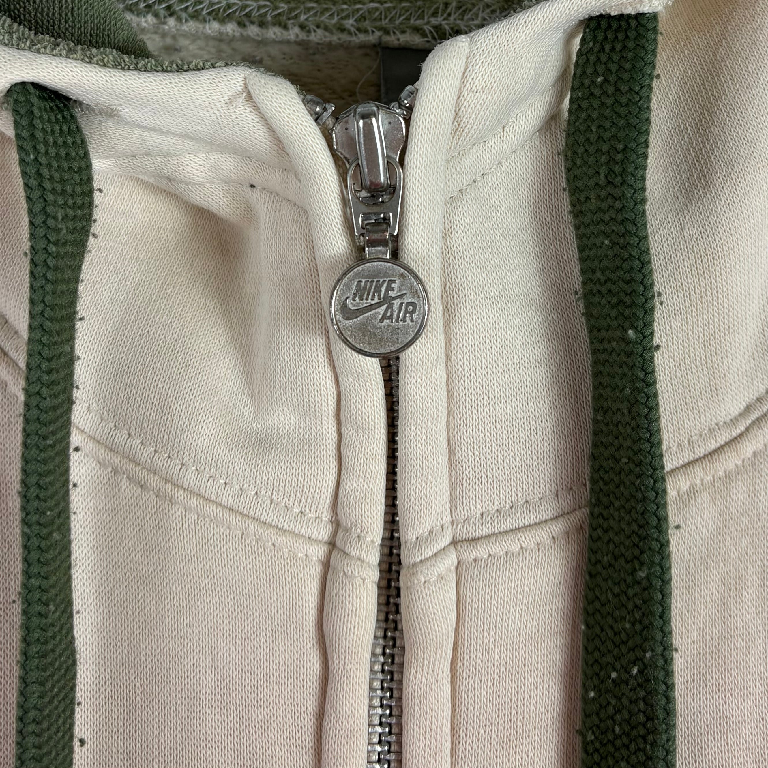 Nike 2000s Zip Hoodie Beige M - Vinverse