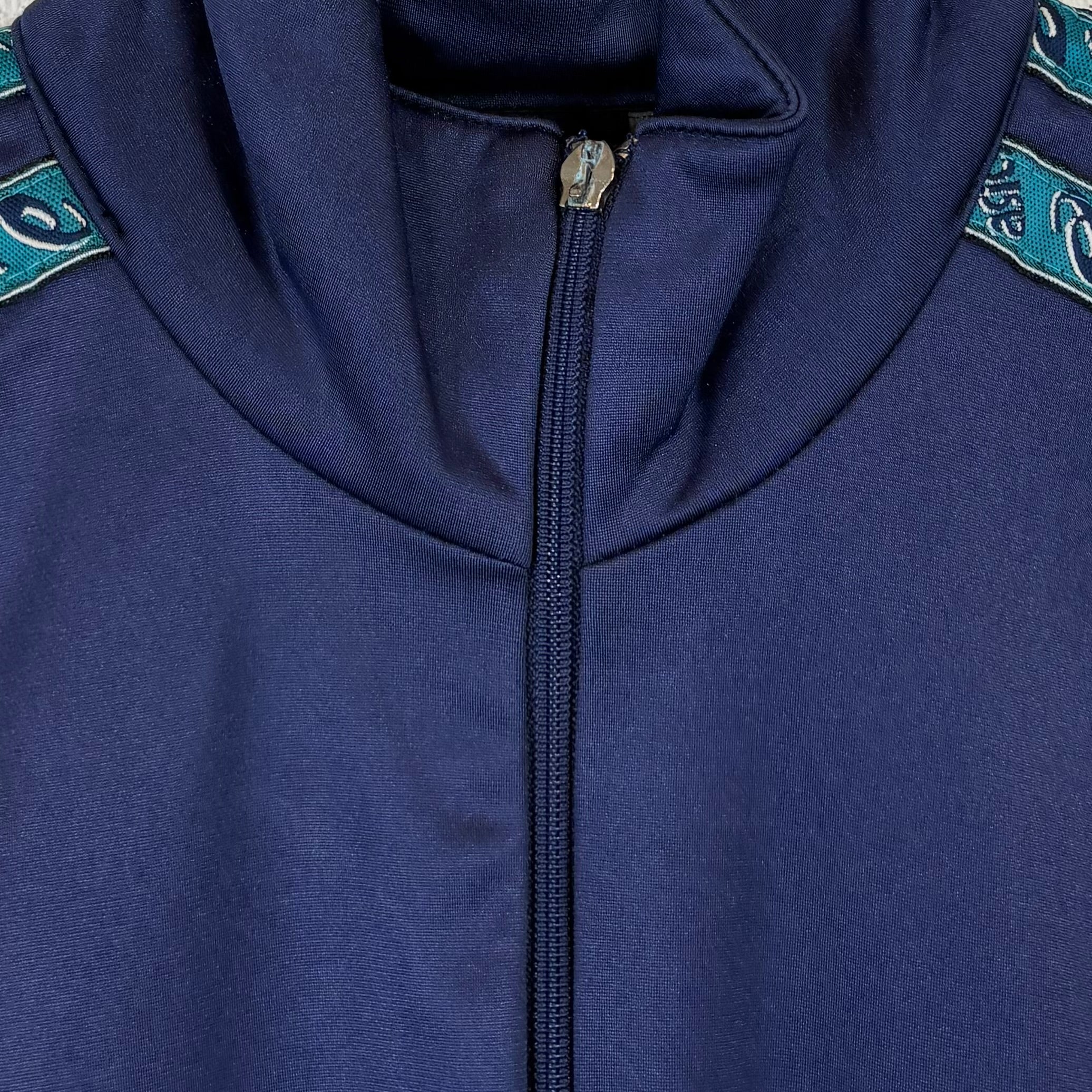 Asics 90s Vintage Trainingsjacke Marineblau S - Vinverse