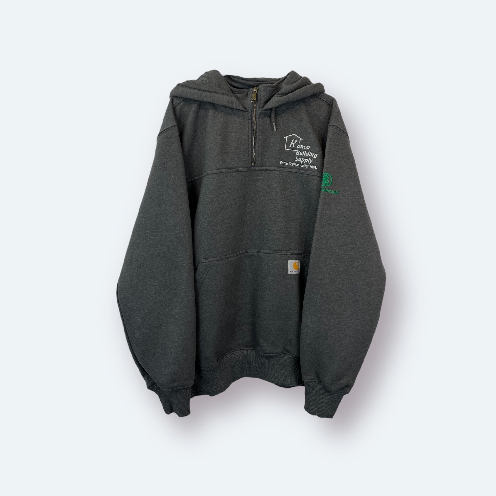 Carhartt Small Logo Embroidered Hoodie L - Vinverse