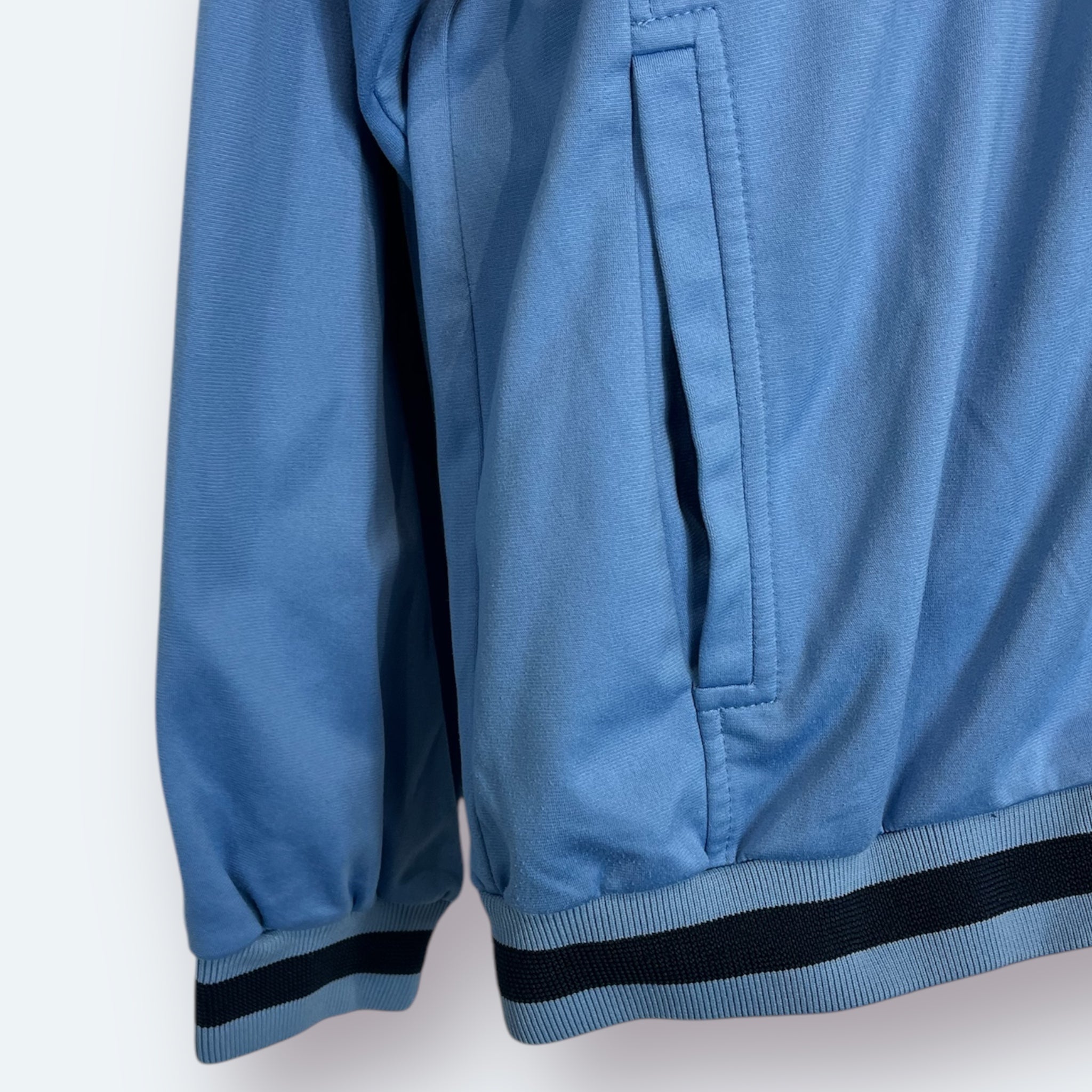 Champion Embroidered 90s Hooded Track Jacket M - Vinverse