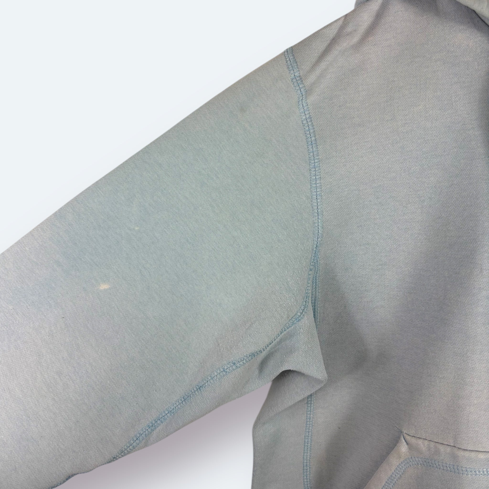 Nike 2000s Washed Zip Hoodie Hellblau M - Vinverse
