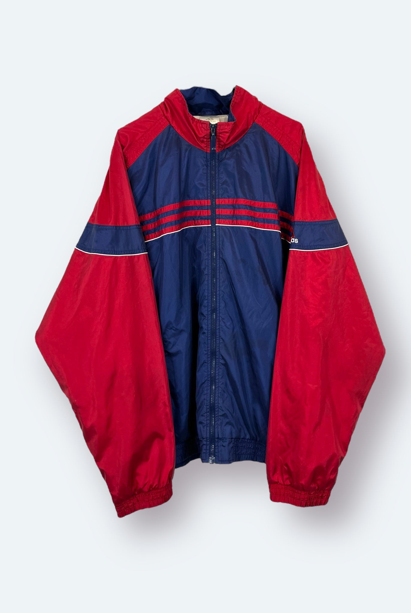Adidas 2002 Trainingsjacke Blau Rot XL - Vinverse