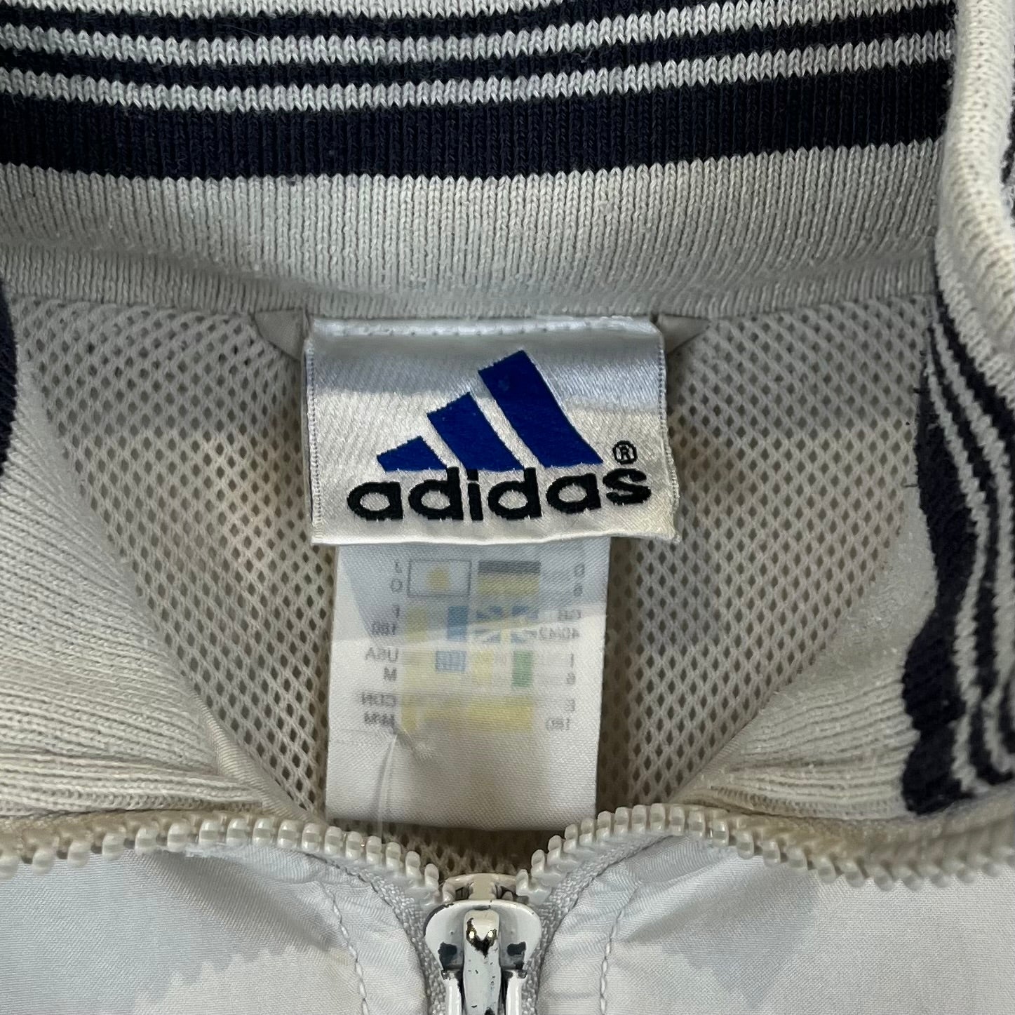 Adidas 90er Trainingsjacke Small Logo bestickt L - Vinverse