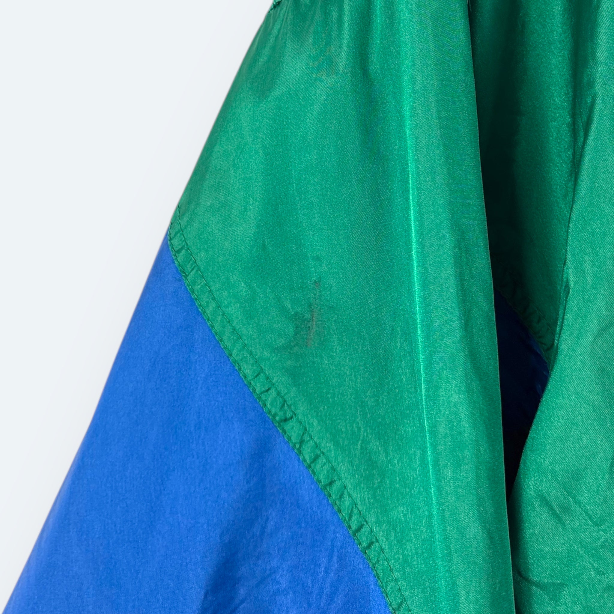 Adidas 90s Vintage Windbreaker Grün Blau XL - Vinverse