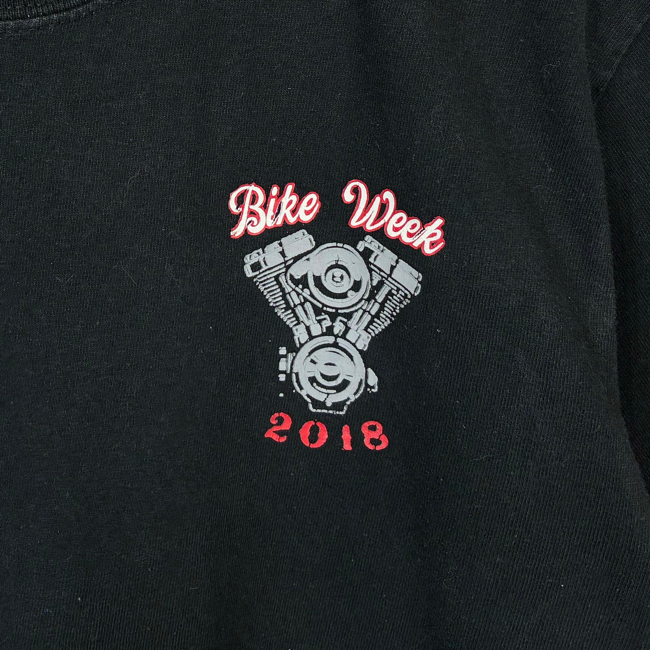 Printed Tee 2018 Daytona Beach Bike Week S - Vinverse