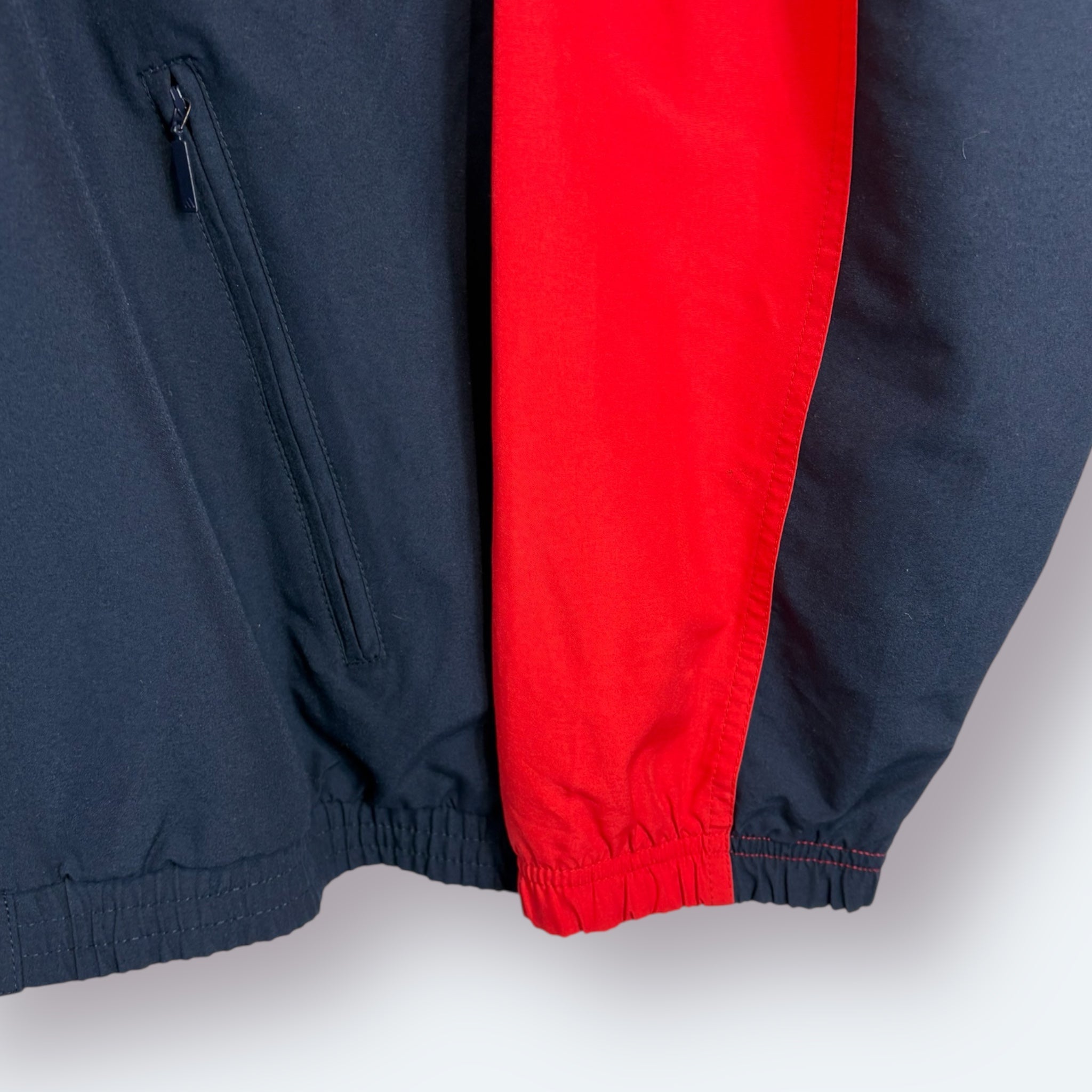 Adidas 2002 Y2K Trainingsjacke Rot Marineblau L - Vinverse