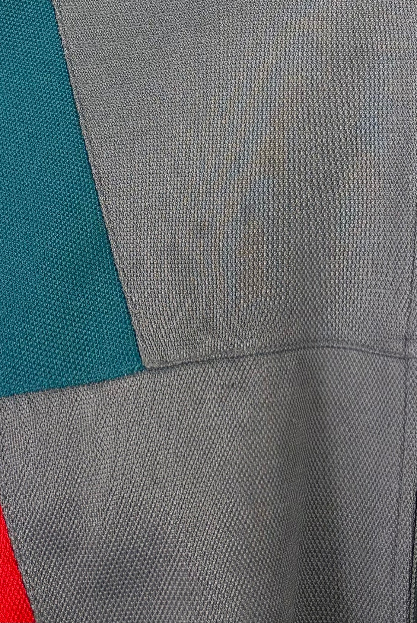 Adidas 80s Vintage Trainingsjacke Grau Türkis XL - Vinverse