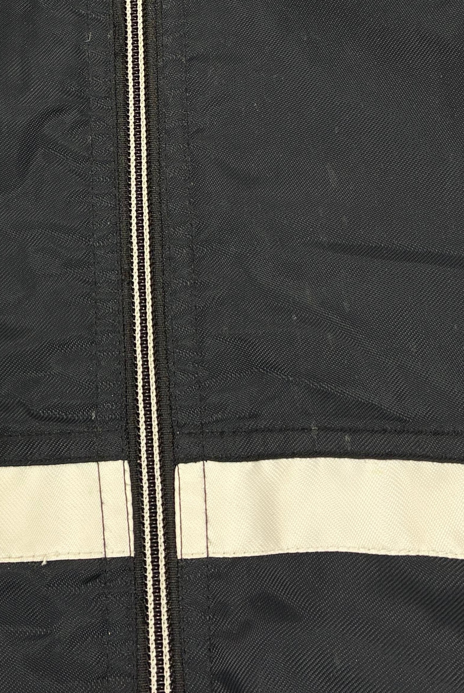 Nike 90s Vintage Windbreaker Innenfleece Schwarz XL - Vinverse