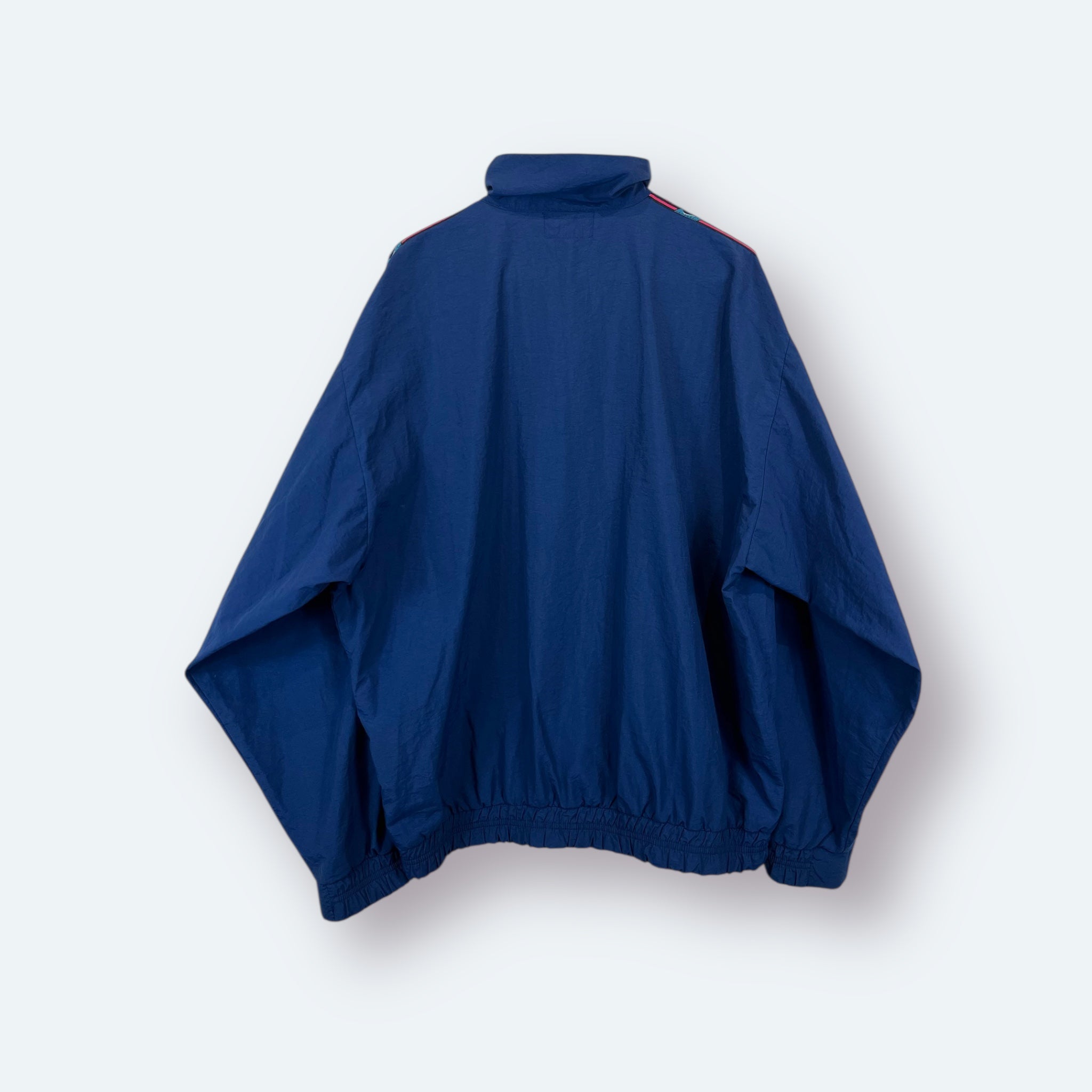 Acics 90er Vintage Trainingsjacke Blau L - Vinverse
