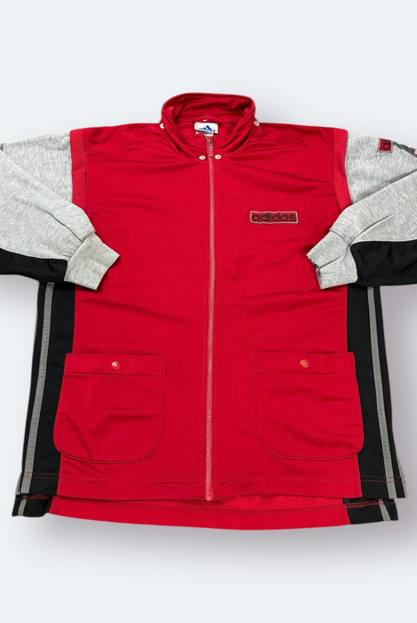 Adidas 90s Vintage Trainingsjacke Rot S - Vinverse