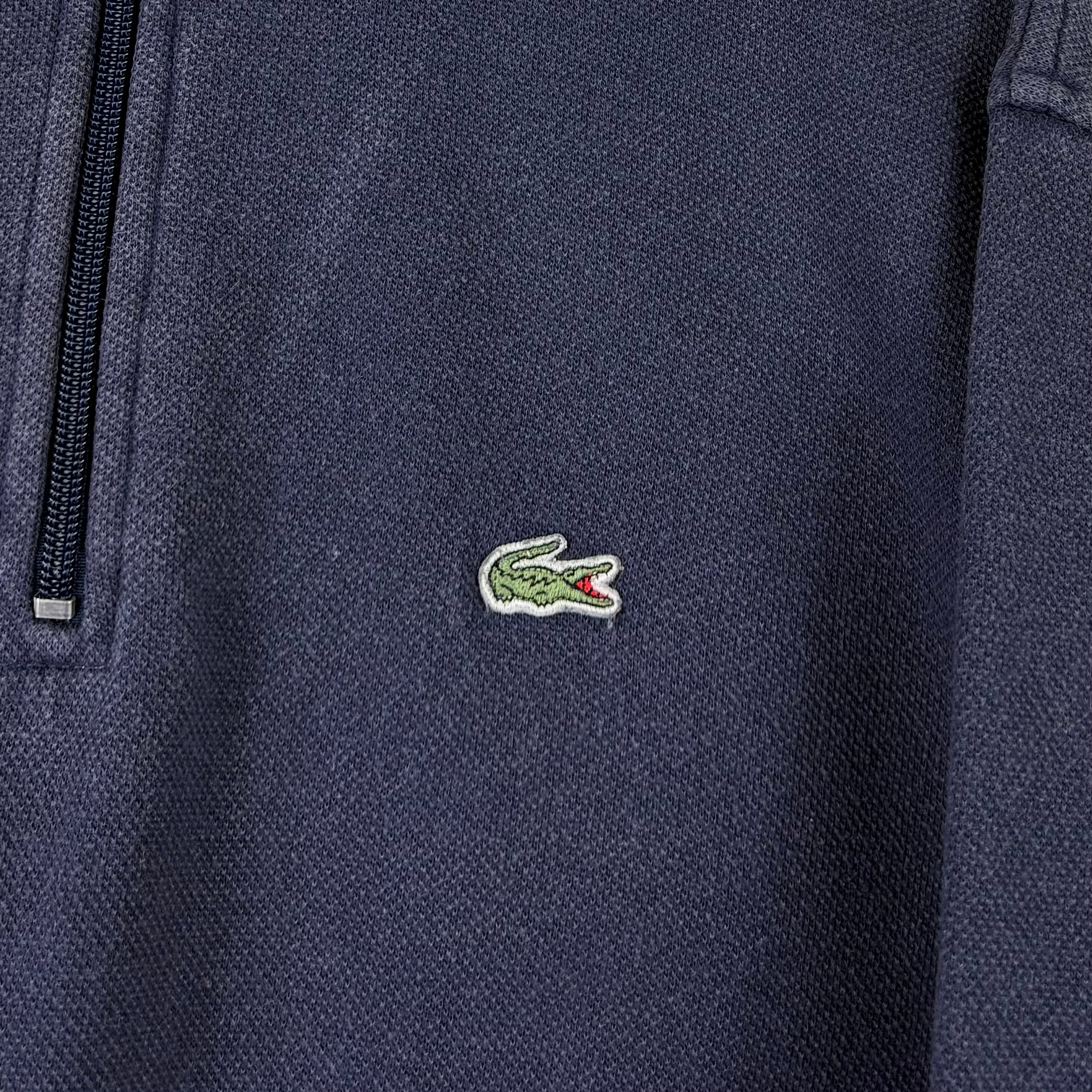 Lacoste Half Zip Sweater Dunkelblau S - Vinverse