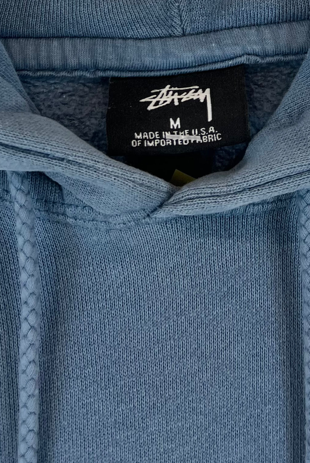 Stüssy Print Hoodie Blau M - Vinverse