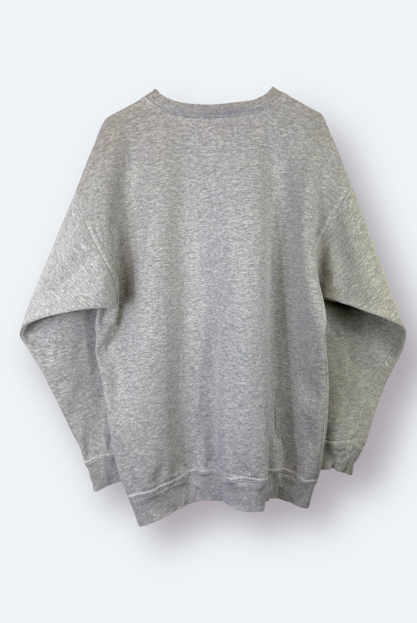 Adidas 90s Vintage Trefoil Sweater Grau M - Vinverse