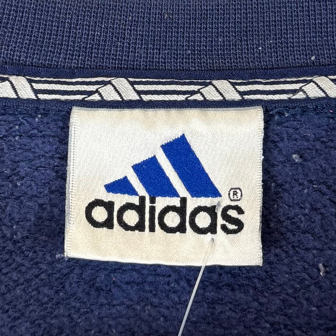 Adidas 90s Vintage Sweater Marineblau M - Vinverse