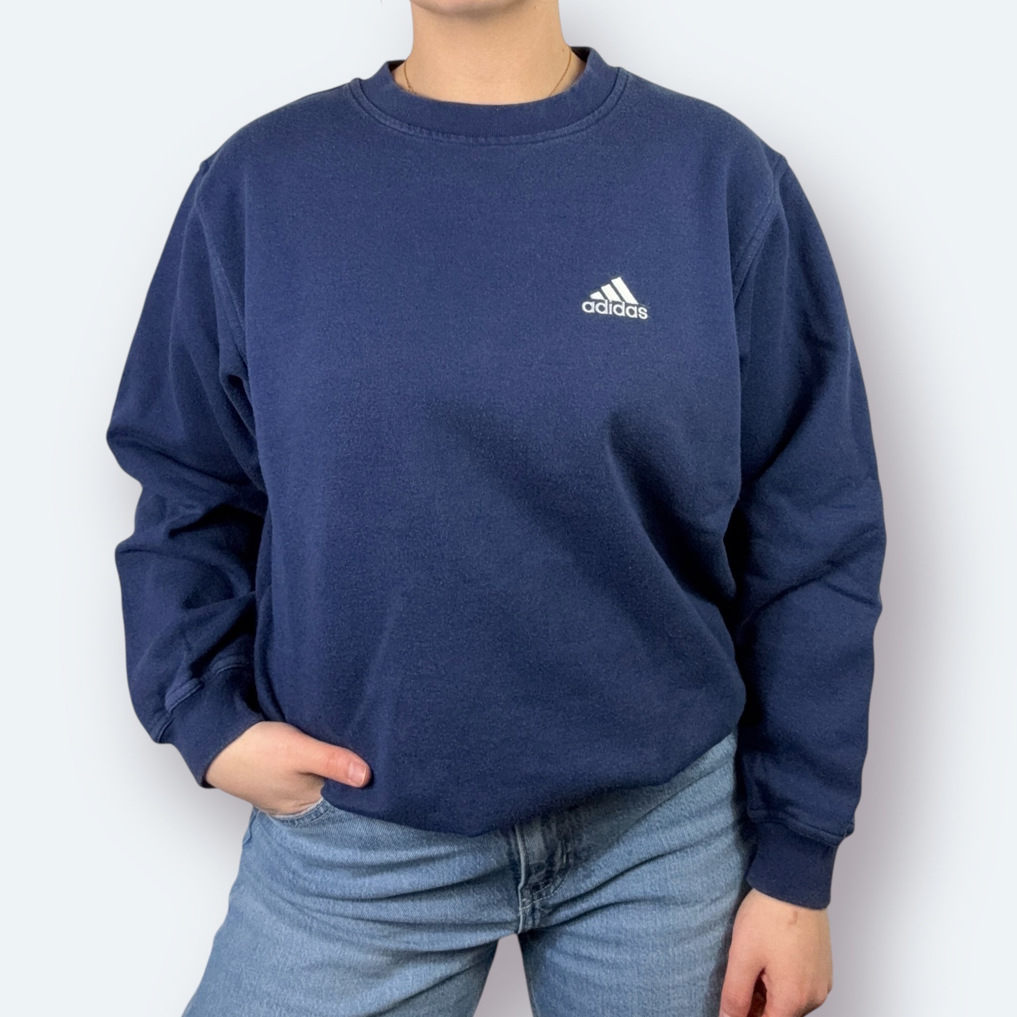 Adidas 2003 Sweater Marineblau S - Vinverse