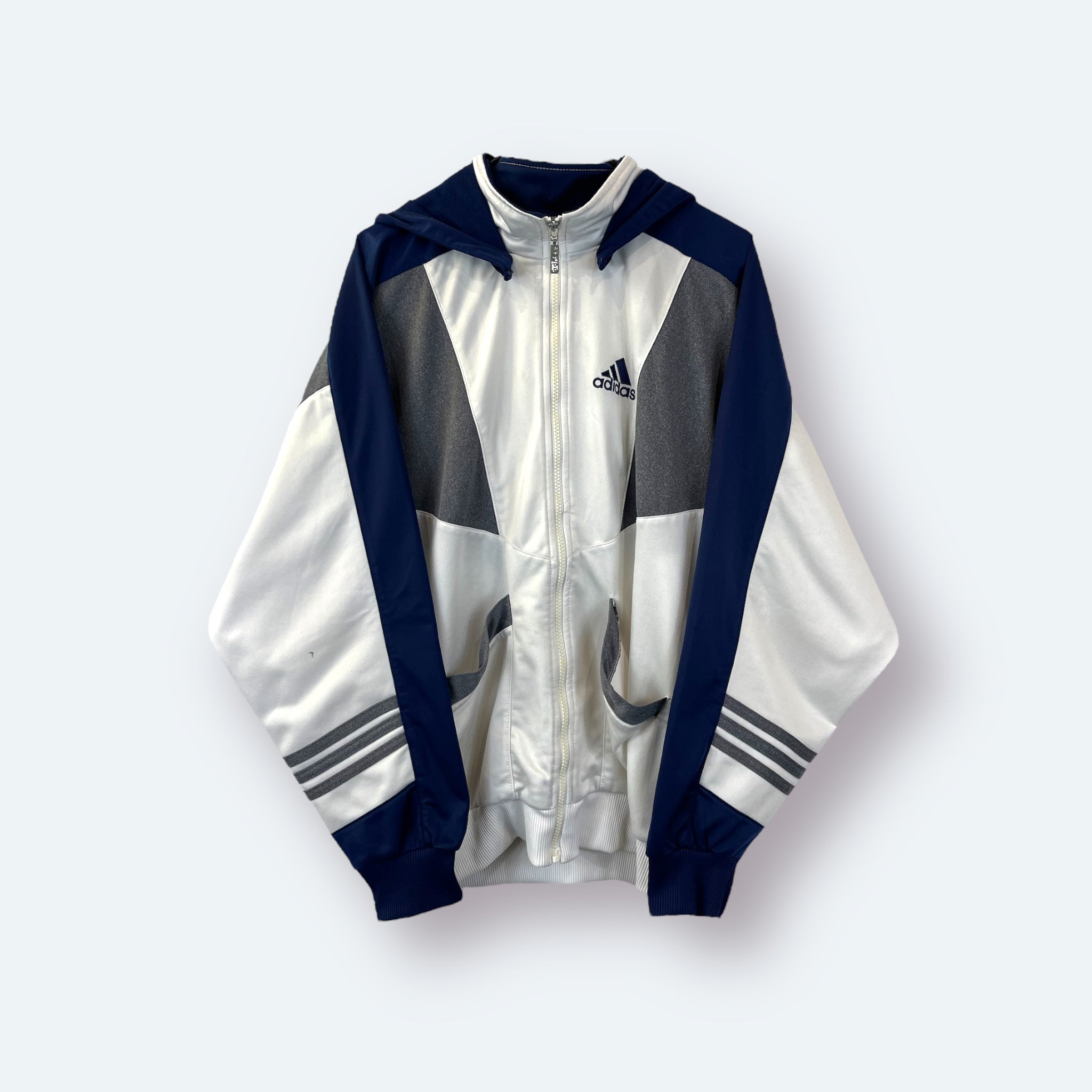 Adidas Embroidered 90s Track Jacket L - Vinverse