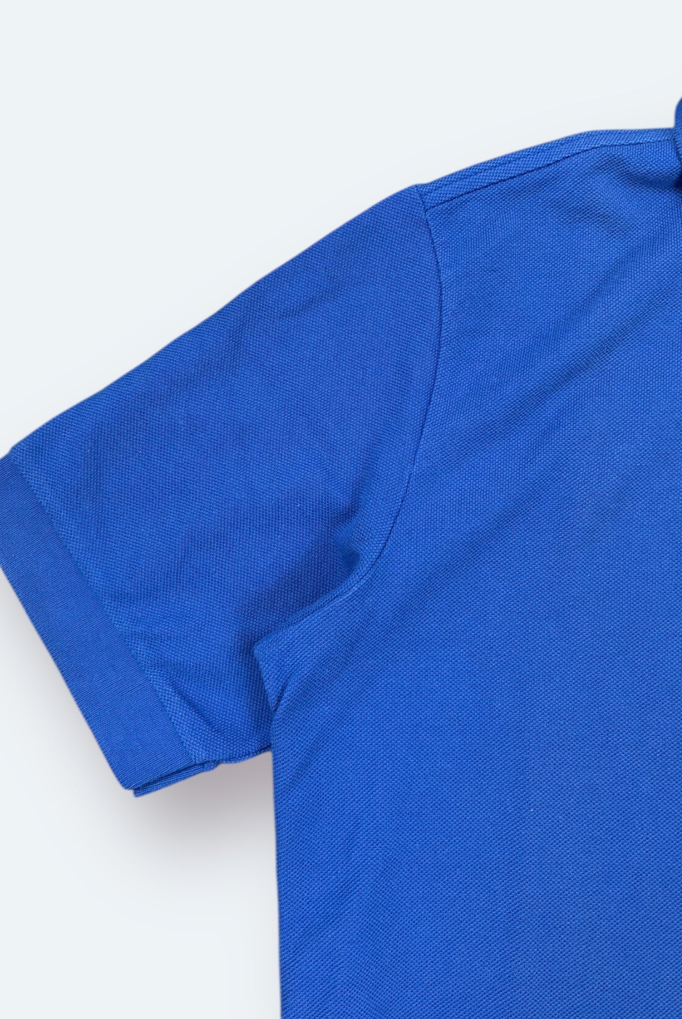 Adidas 80er Vintage Polo Shirt bestickt Blau M - Vinverse