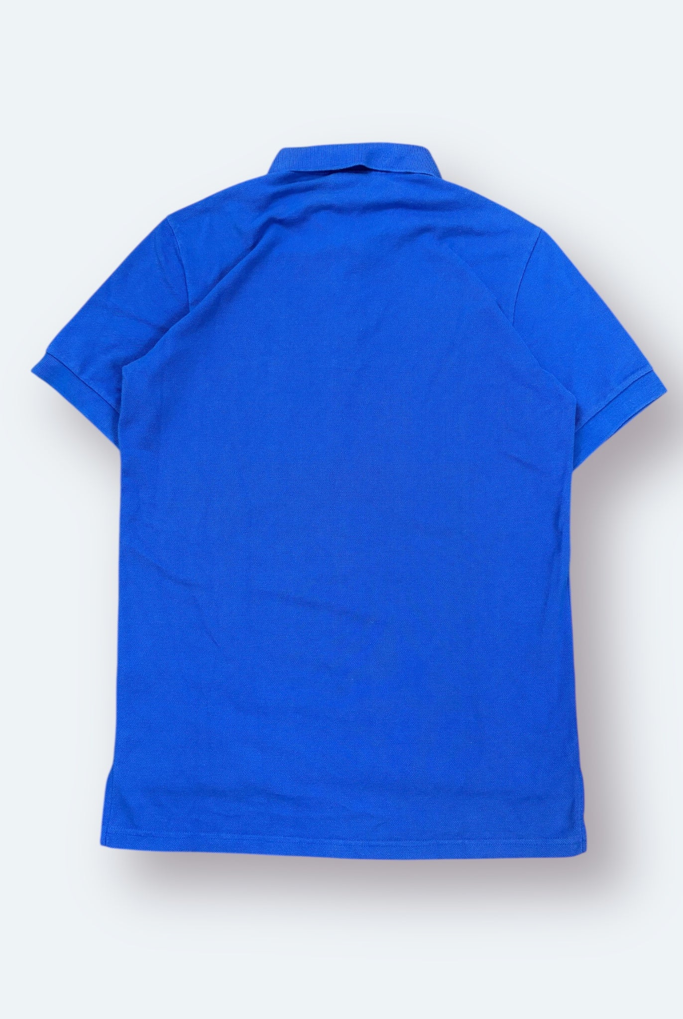 Adidas 80er Vintage Polo Shirt bestickt Blau M - Vinverse