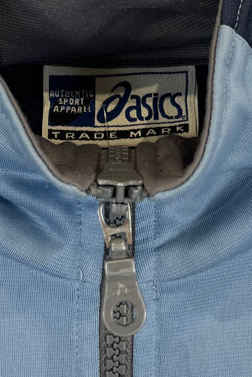 Asics 2000er Trainingsjacke Hellblau L - Vinverse