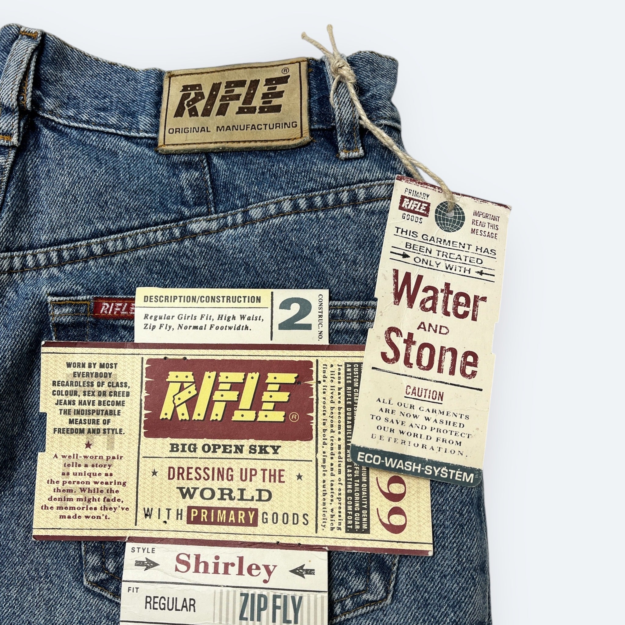 Vintage Jeans Rifle Damen 33/32 - Vinverse